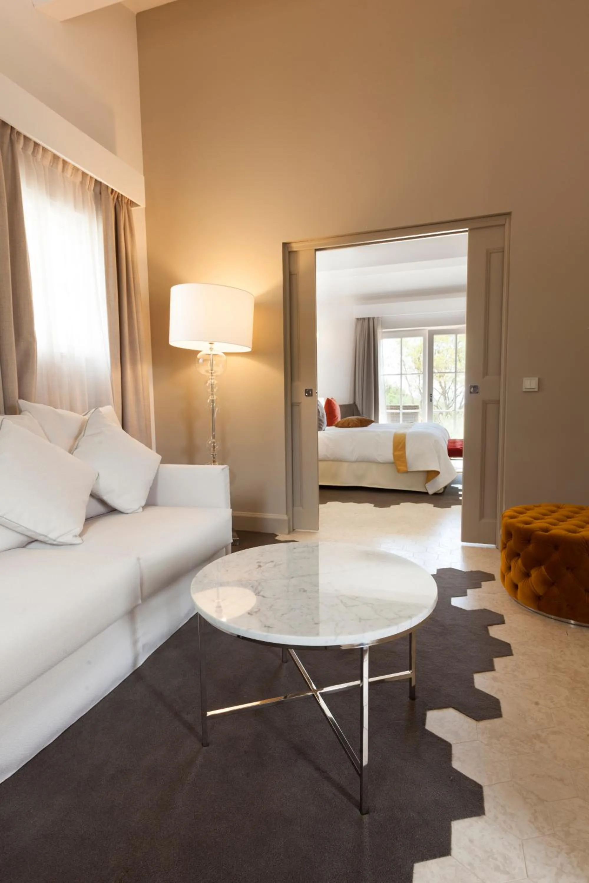 Living room in Mas des Herbes Blanches Hôtel & Spa – Relais & Châteaux