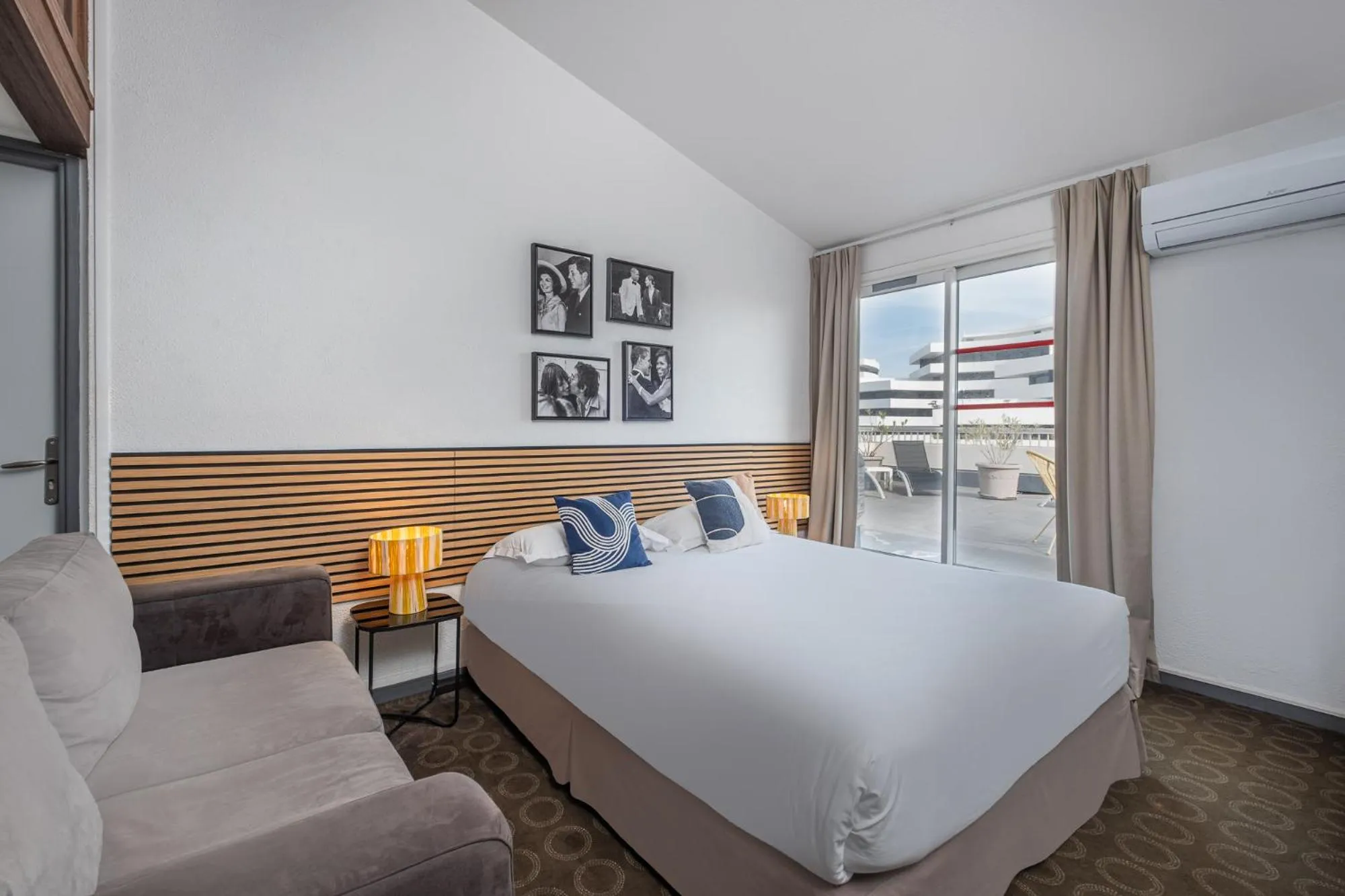 Photo of the whole room, Bed in Brit Hotel Opal Centre Port