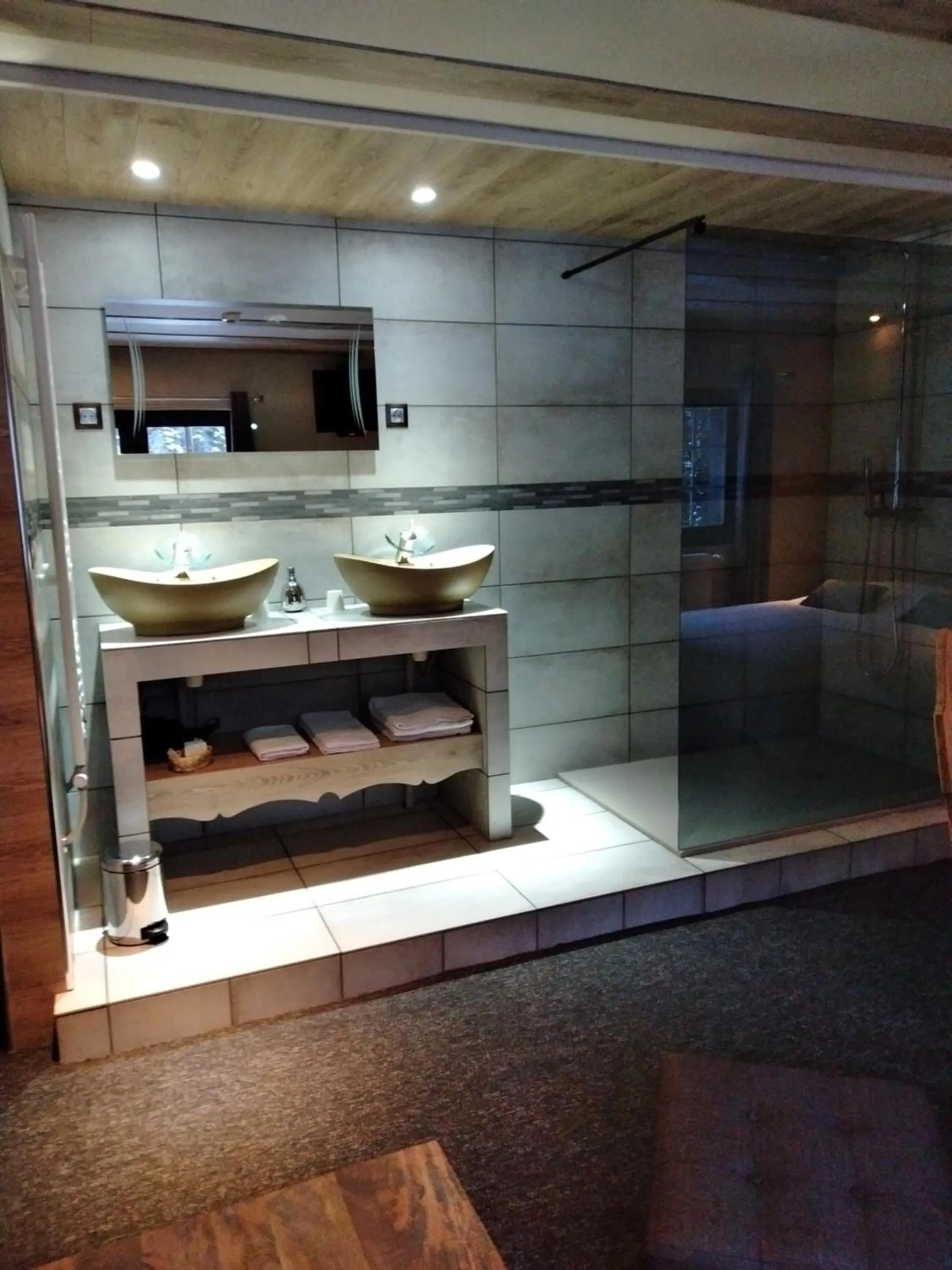 Shower in La Sapinière St Lary Soulan