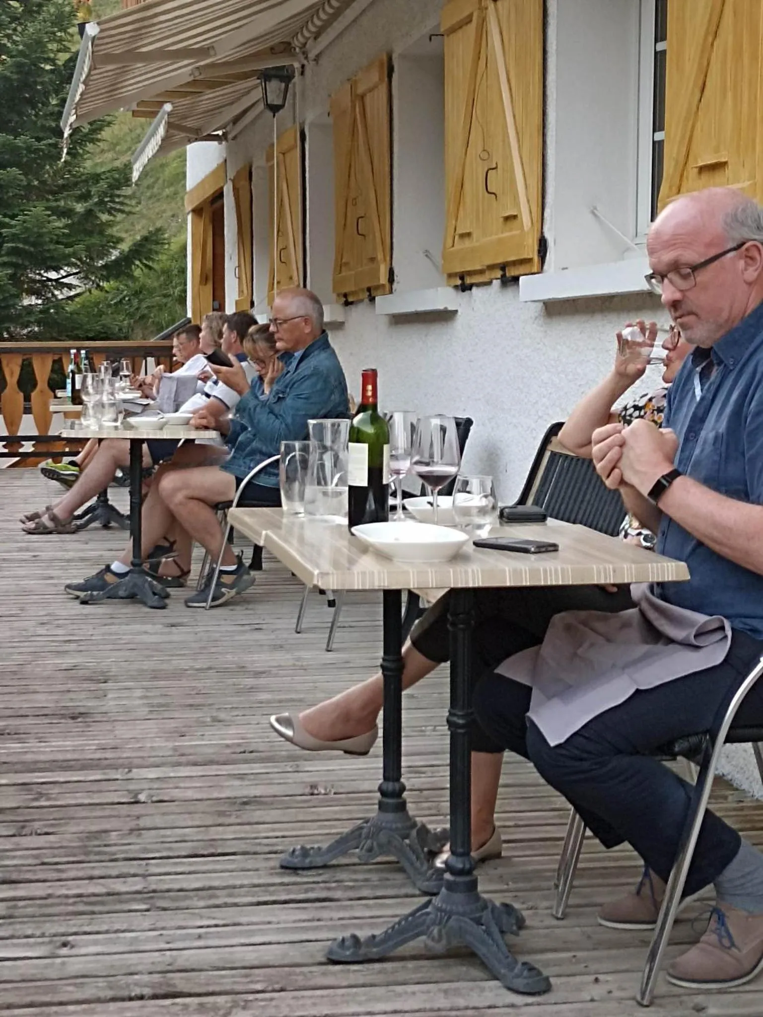 Patio in La Sapinière St Lary Soulan