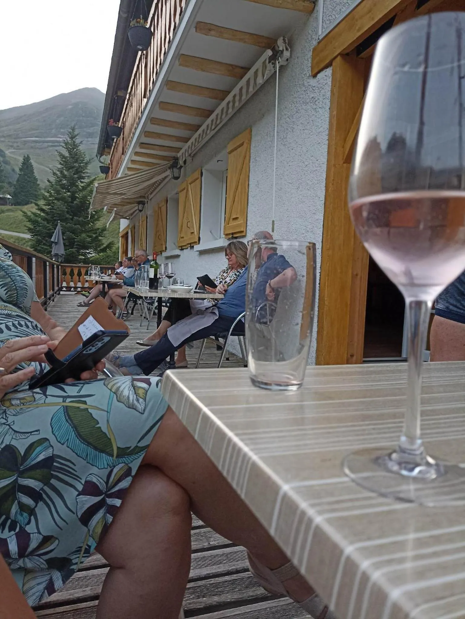 Patio in La Sapinière St Lary Soulan