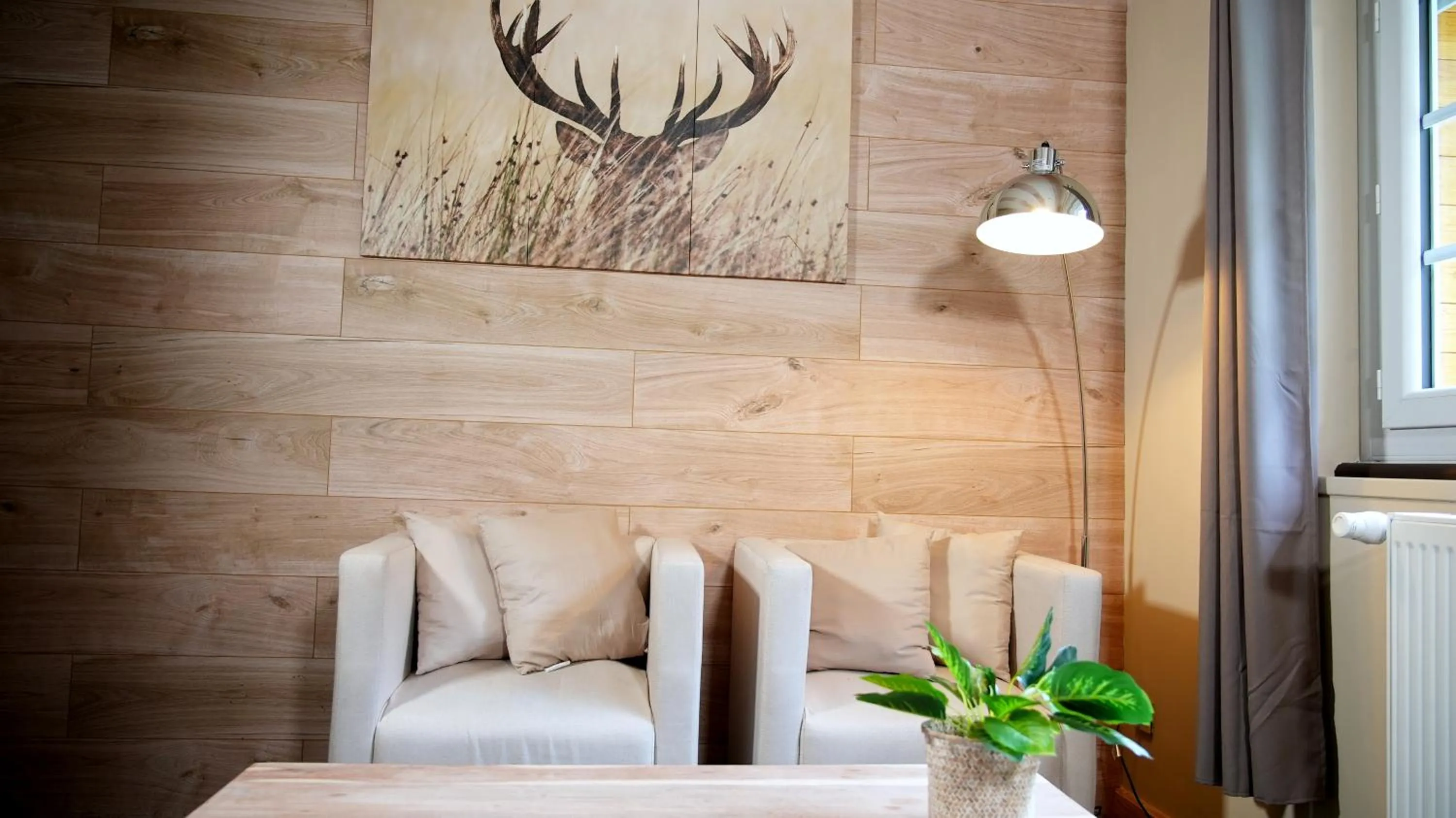 Living room in La Sapinière St Lary Soulan