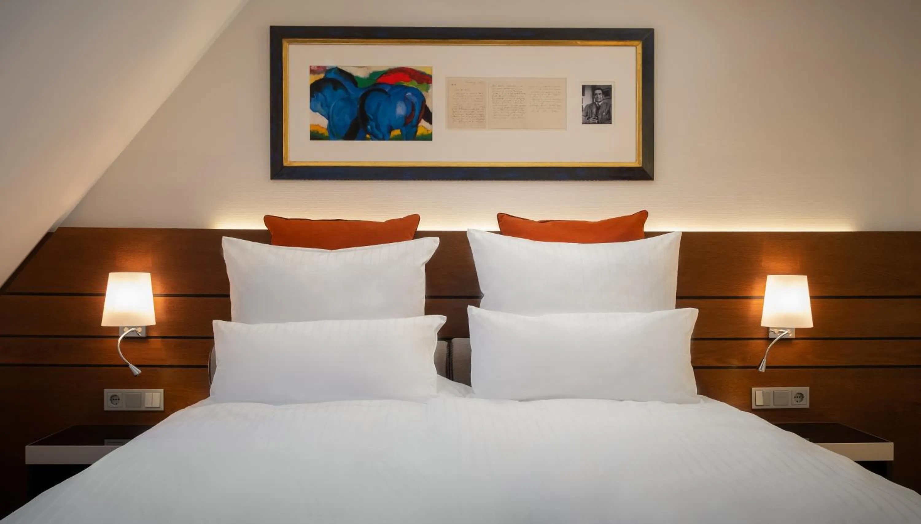 Bedroom, Bed in Hotel zur Post Riesenbeck