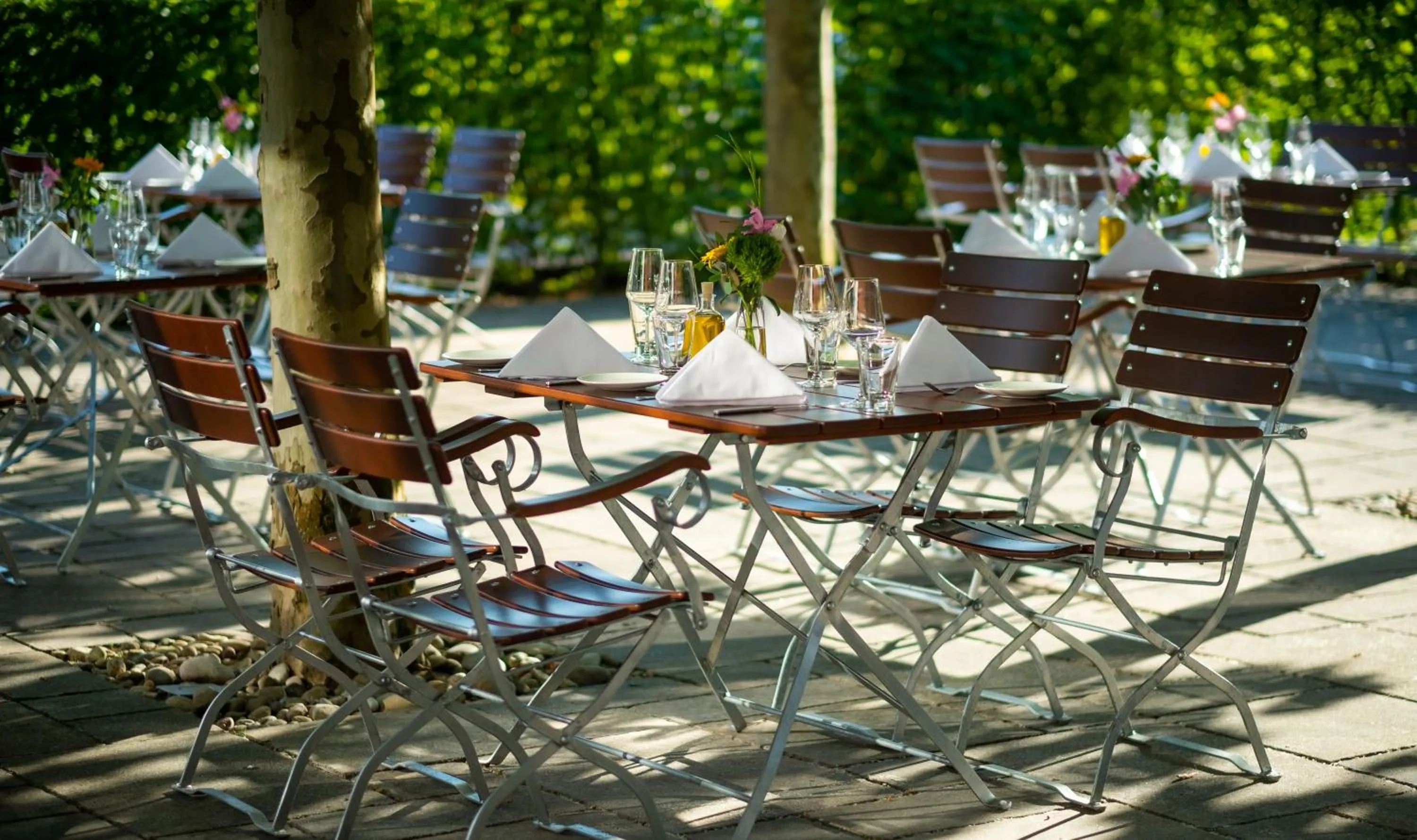 Patio in Hotel zur Post Riesenbeck