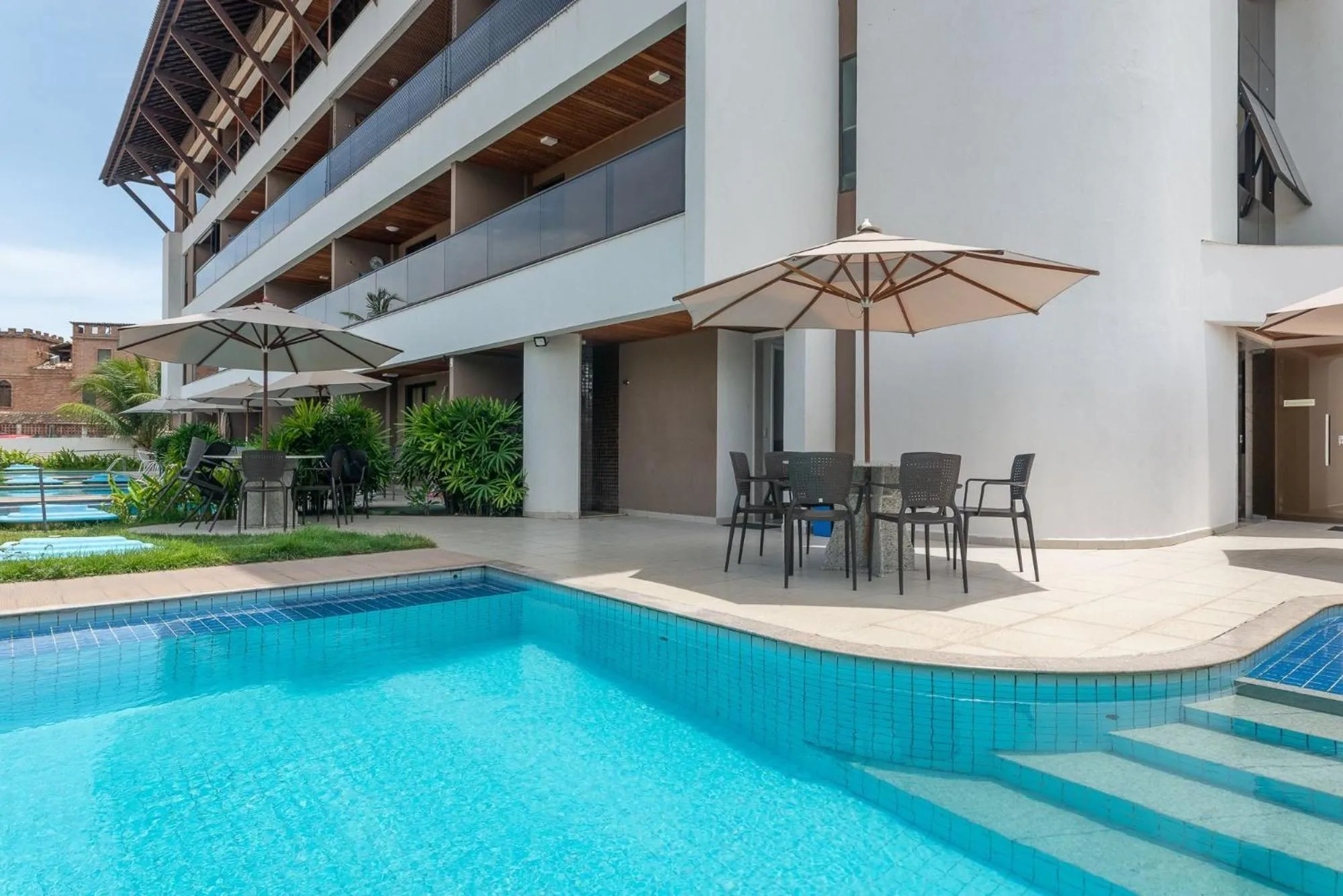 Pool view in Praia Central Porto de Galinhas
