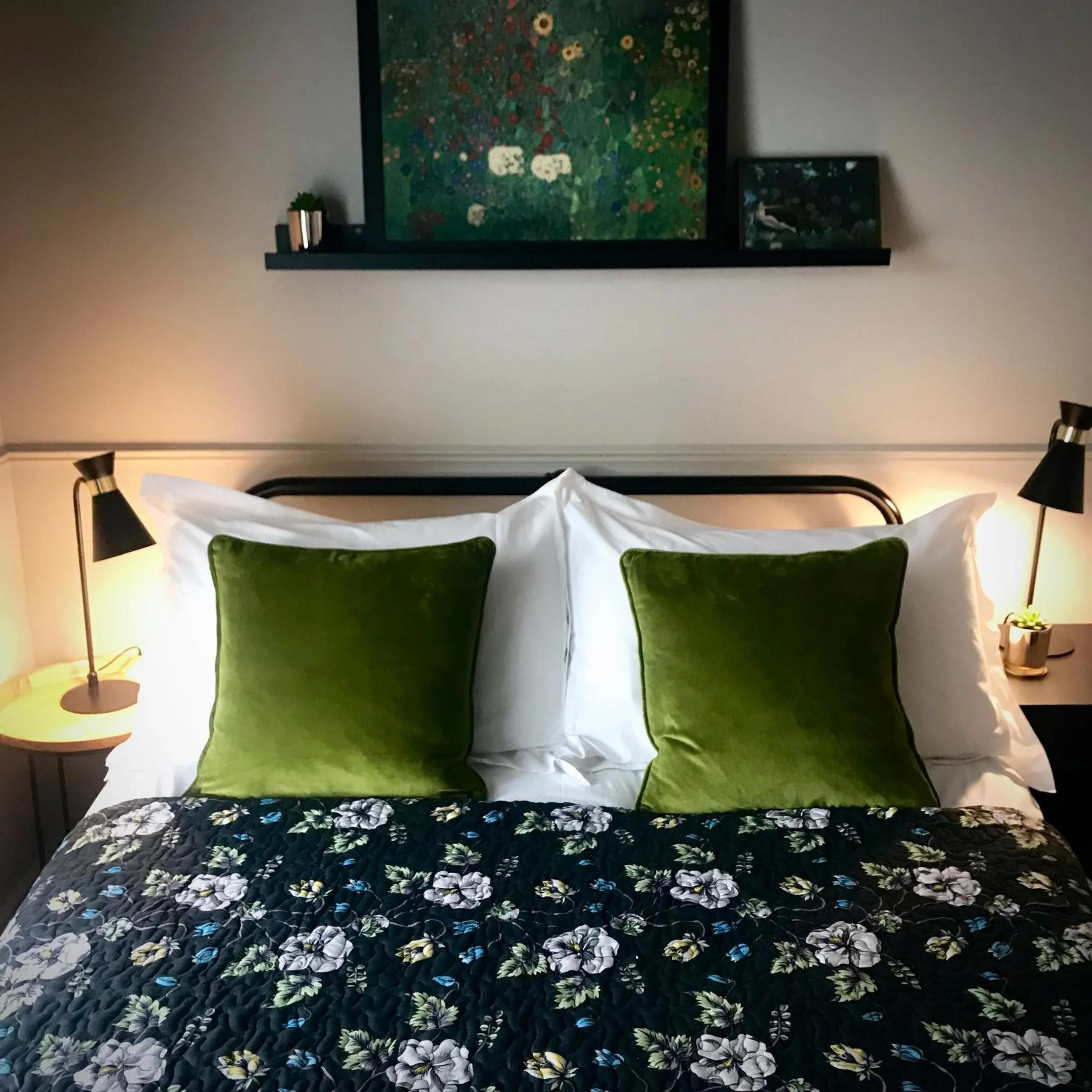 Bed in Franklin Mount Boutique Guesthouse