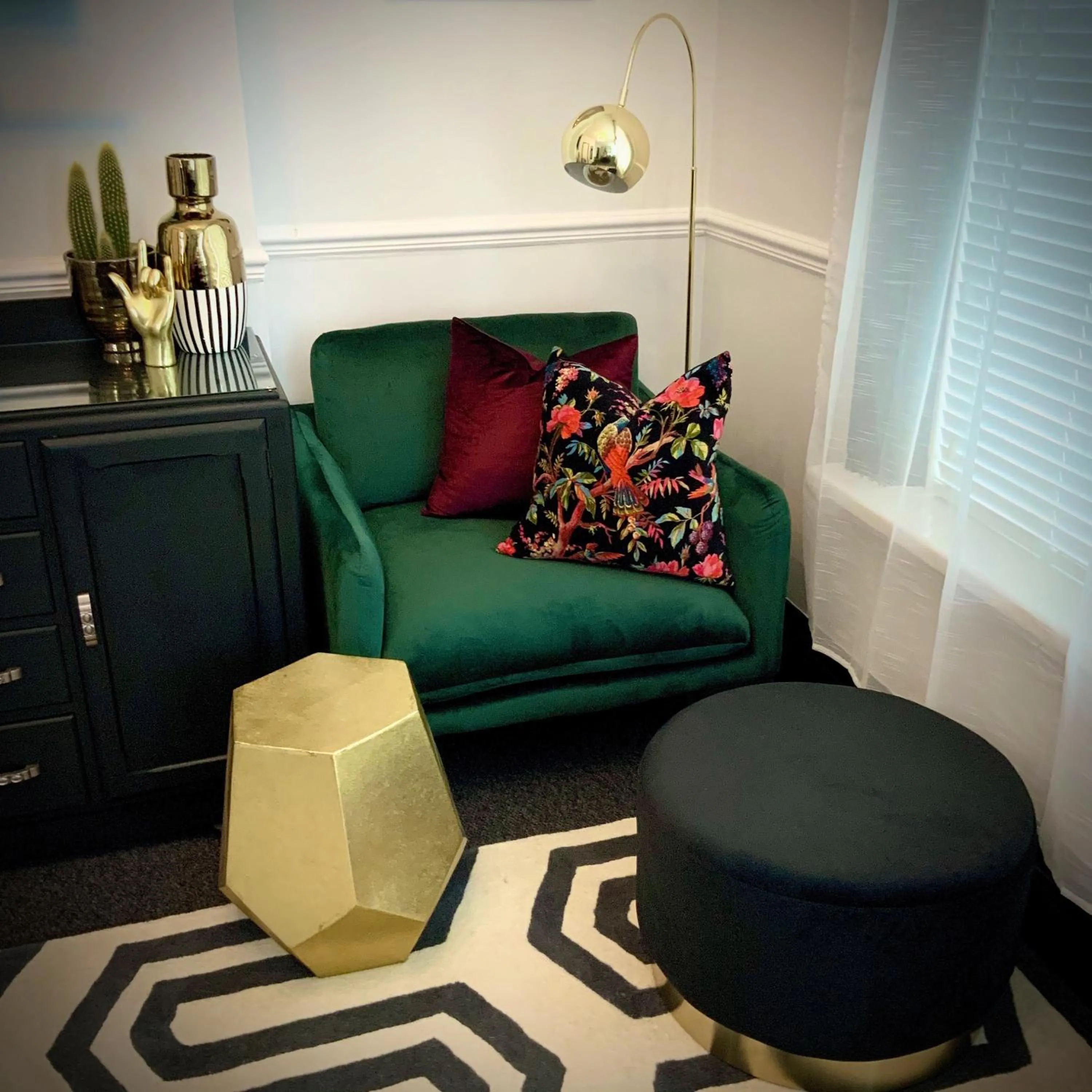 Seating area in Franklin Mount Boutique Guesthouse