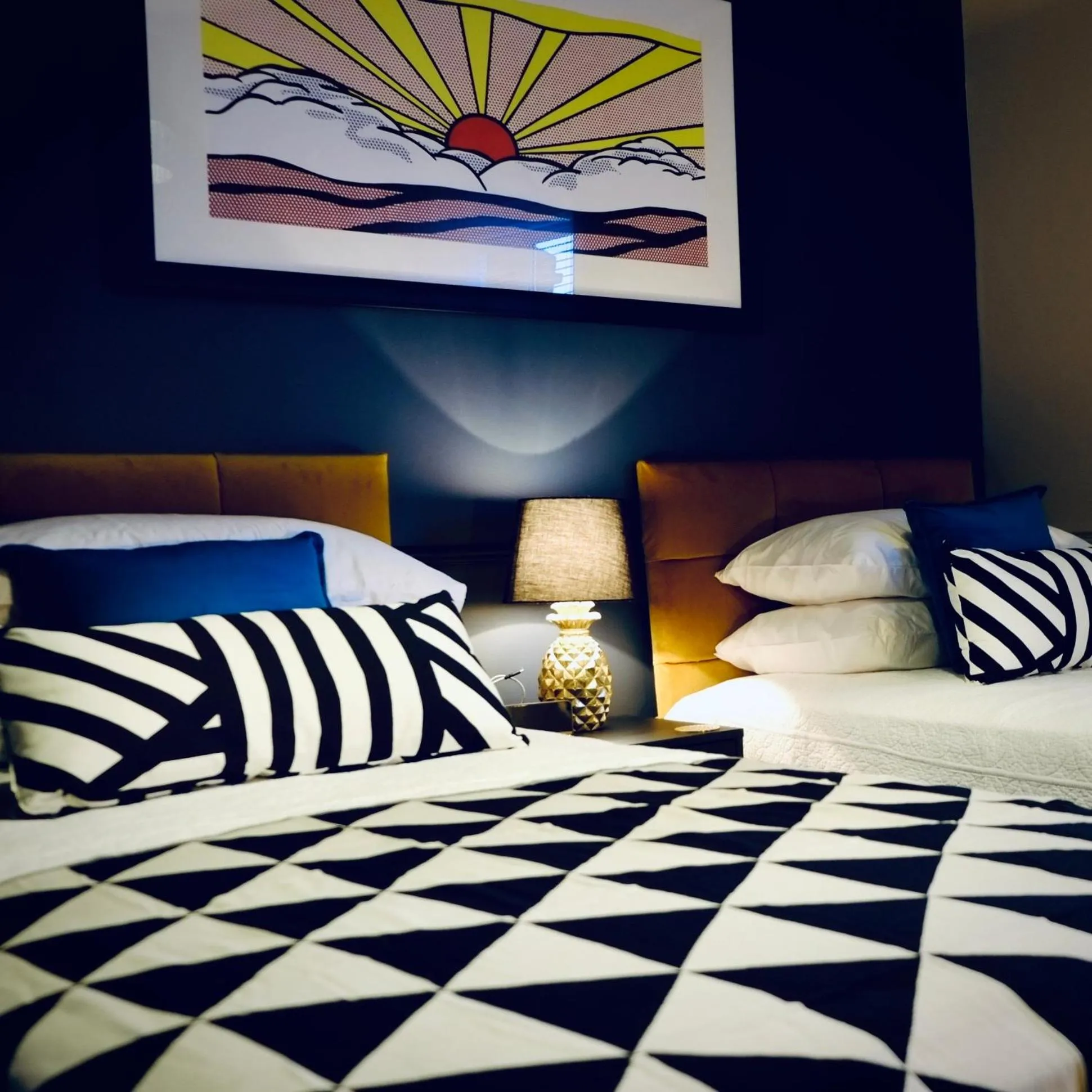 Bed in Franklin Mount Boutique Guesthouse