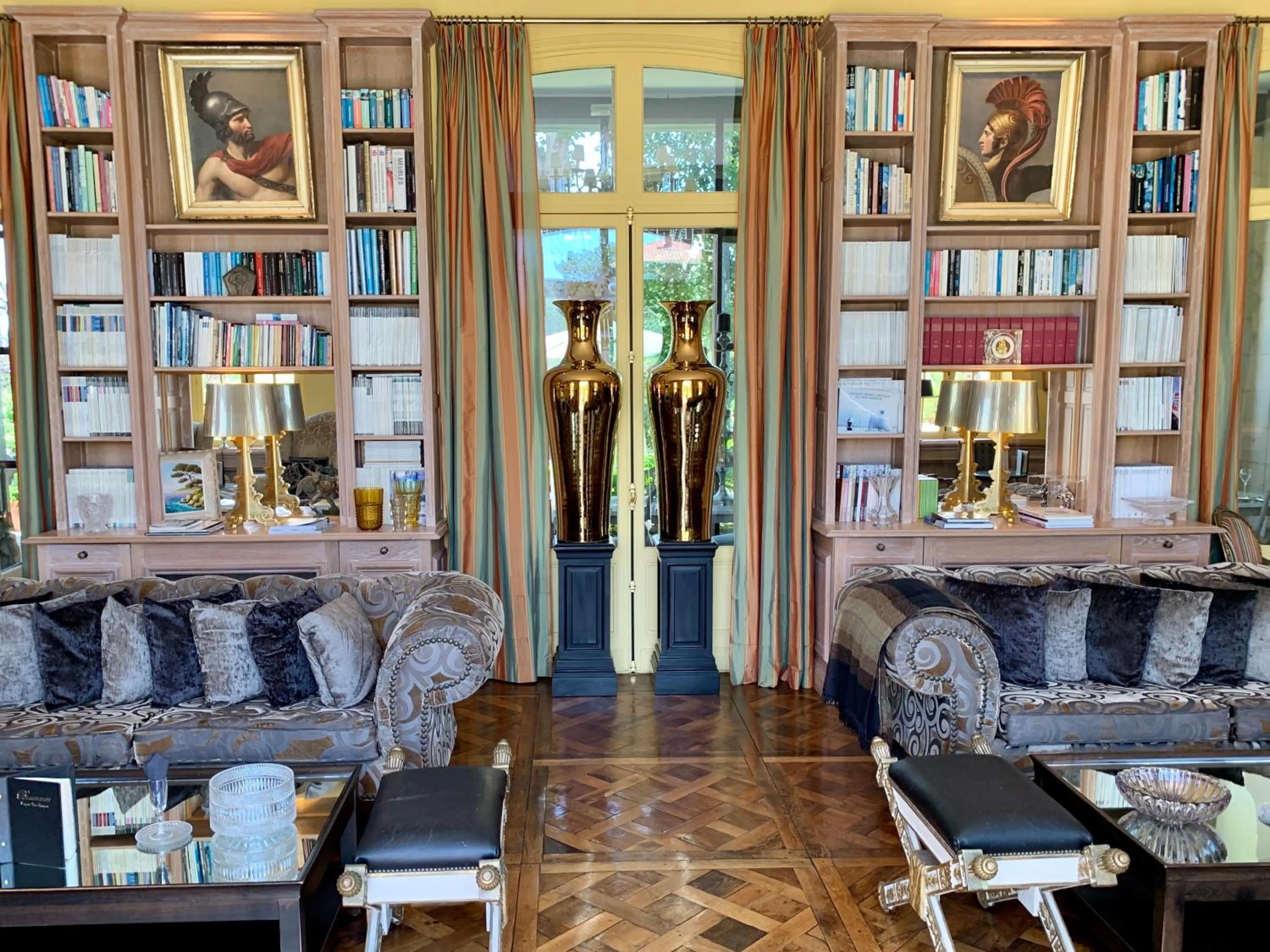 Library in Beaumanoir Small Luxury Boutique Hotel
