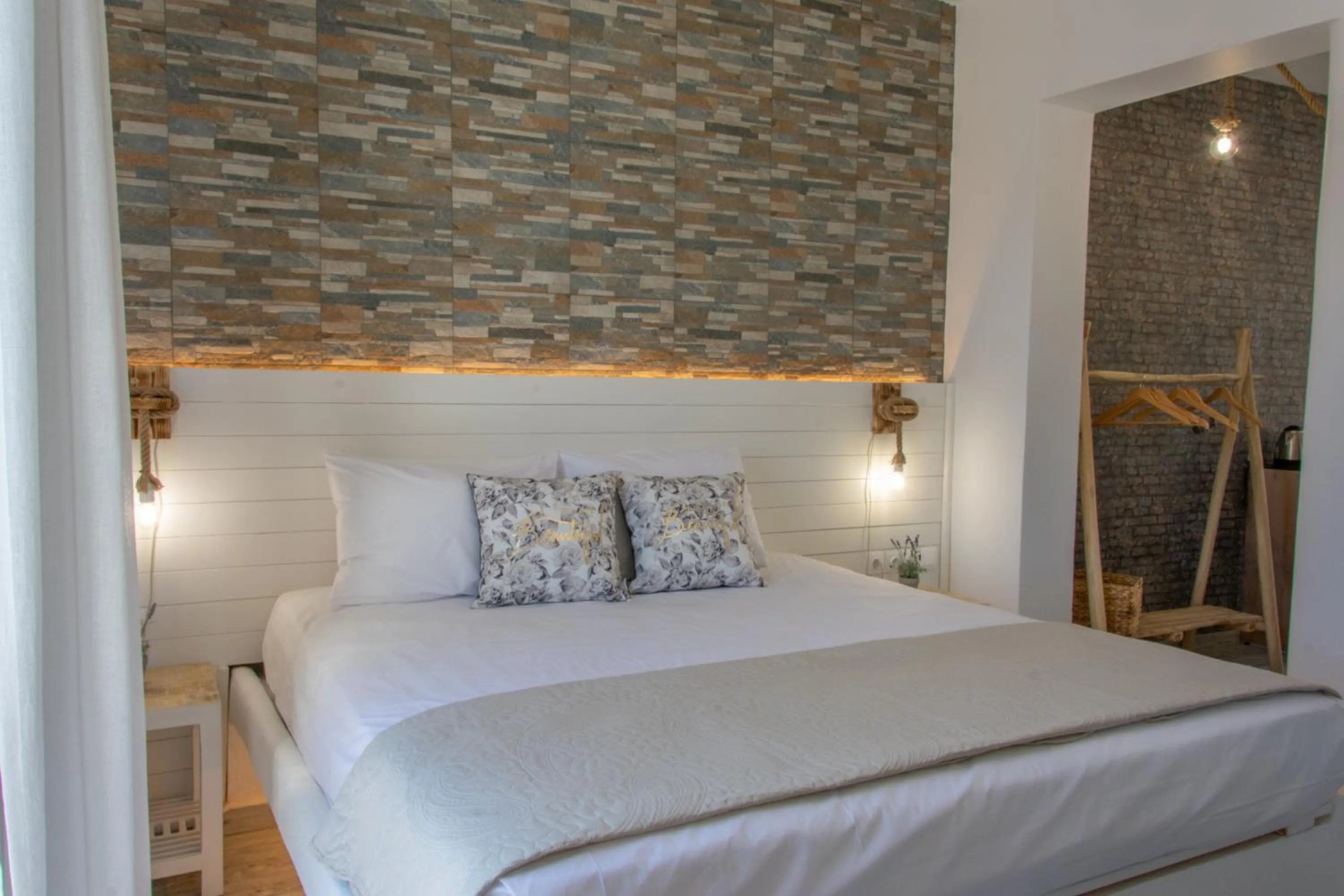 Bed in Rafael Hotel-Adults Only