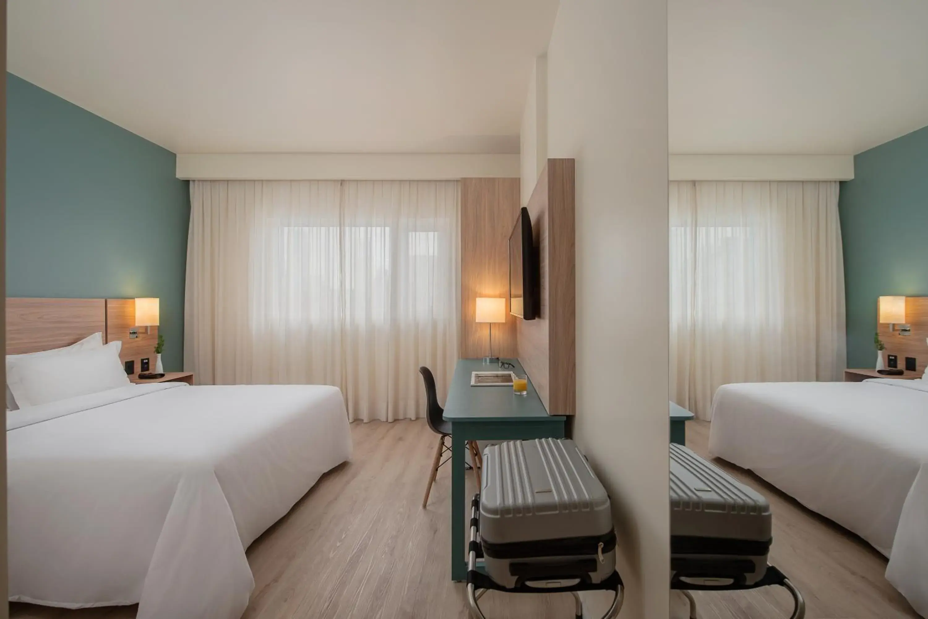 TV and multimedia, Bed in Intercity Curitiba Batel TV and multimedia, Bed in Intercity Curitiba Batel