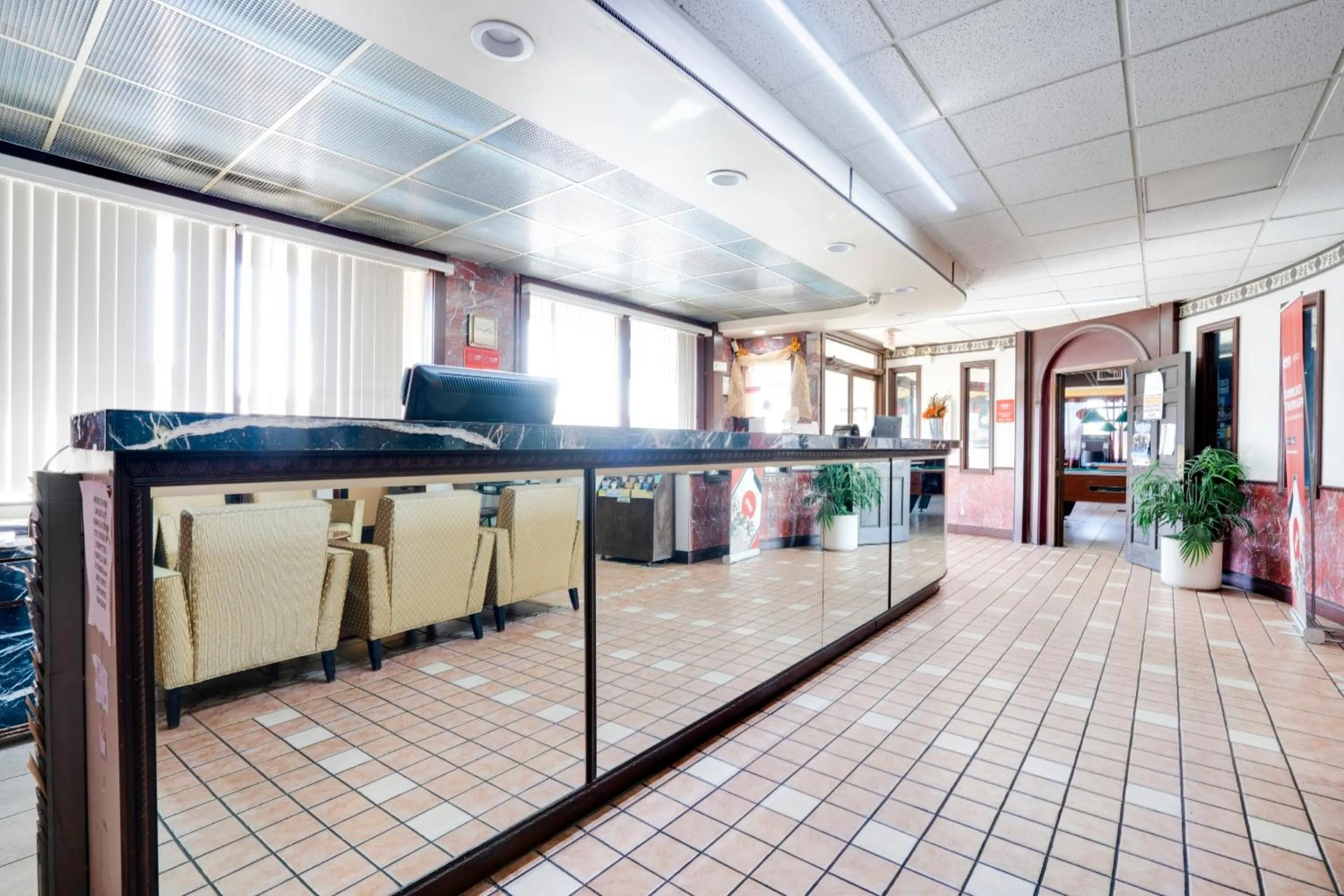 Lobby or reception in OYO Hotel Wade/Fayetteville I-95 South