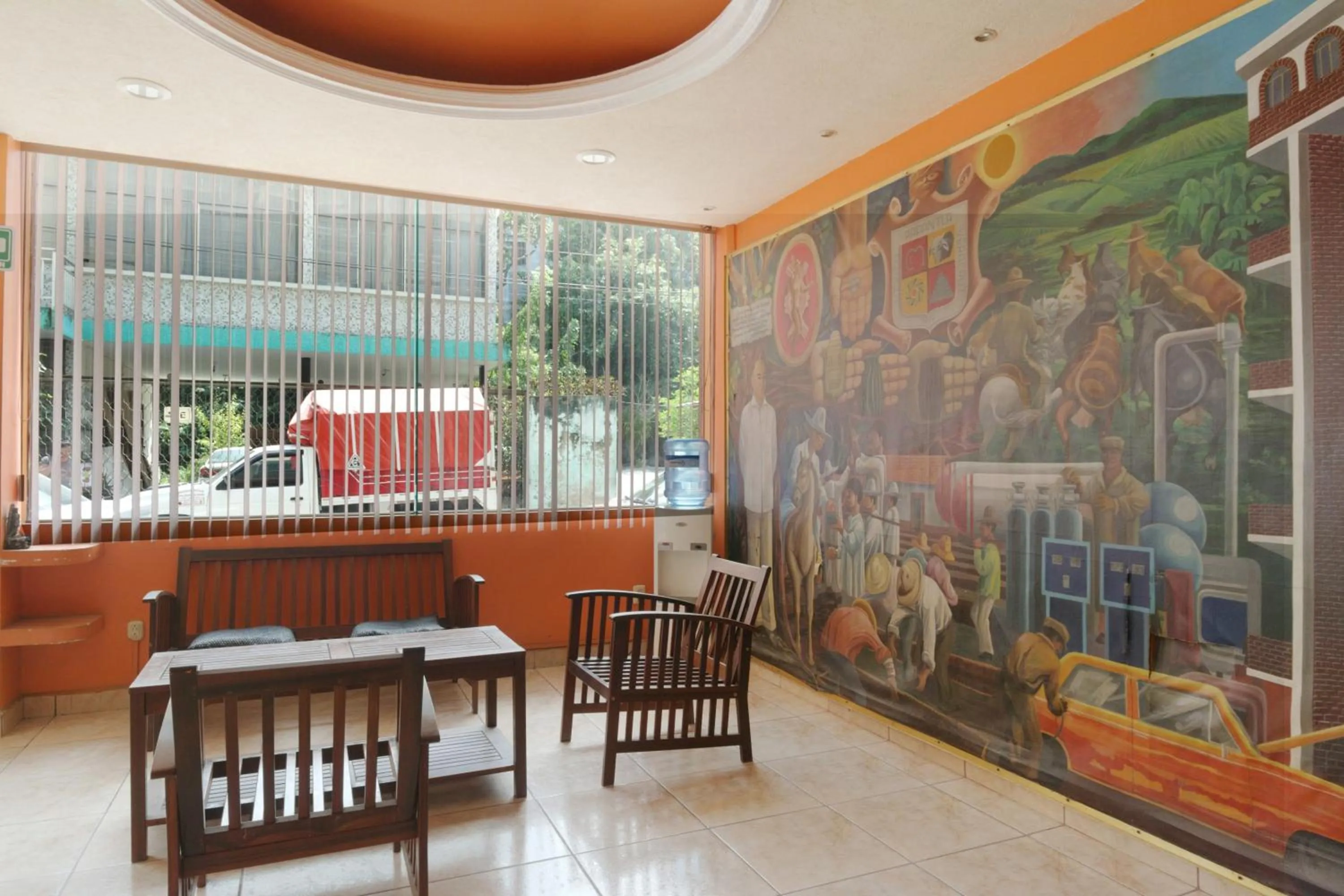 Lobby or reception in OYO Hotel Totonacapan, Papantla