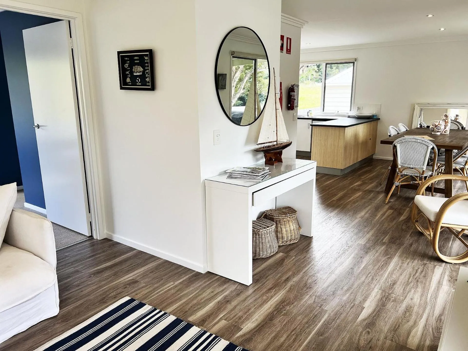 Living room in McMillans of Metung Coastal Resort