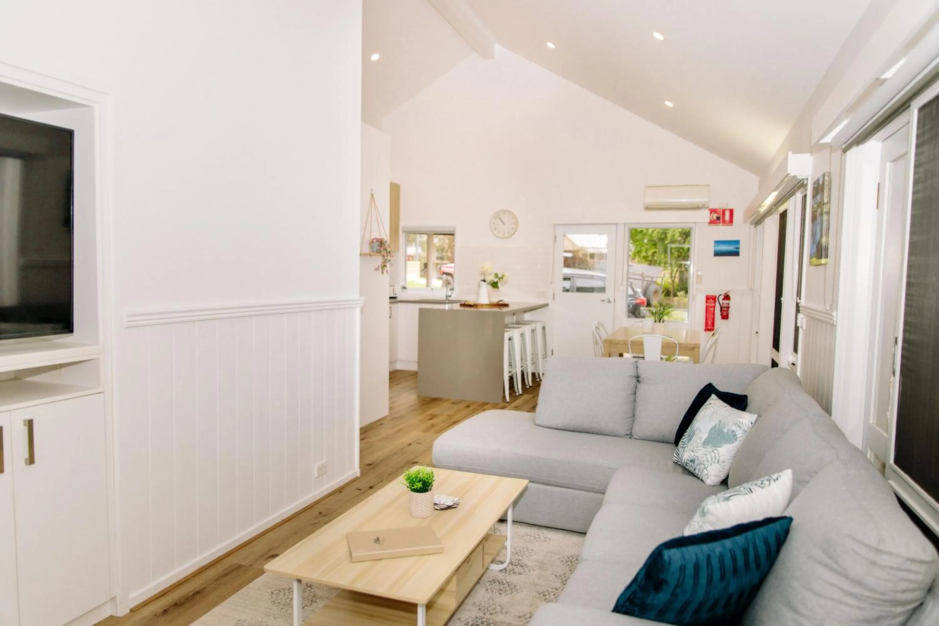 Living room in McMillans of Metung Coastal Resort