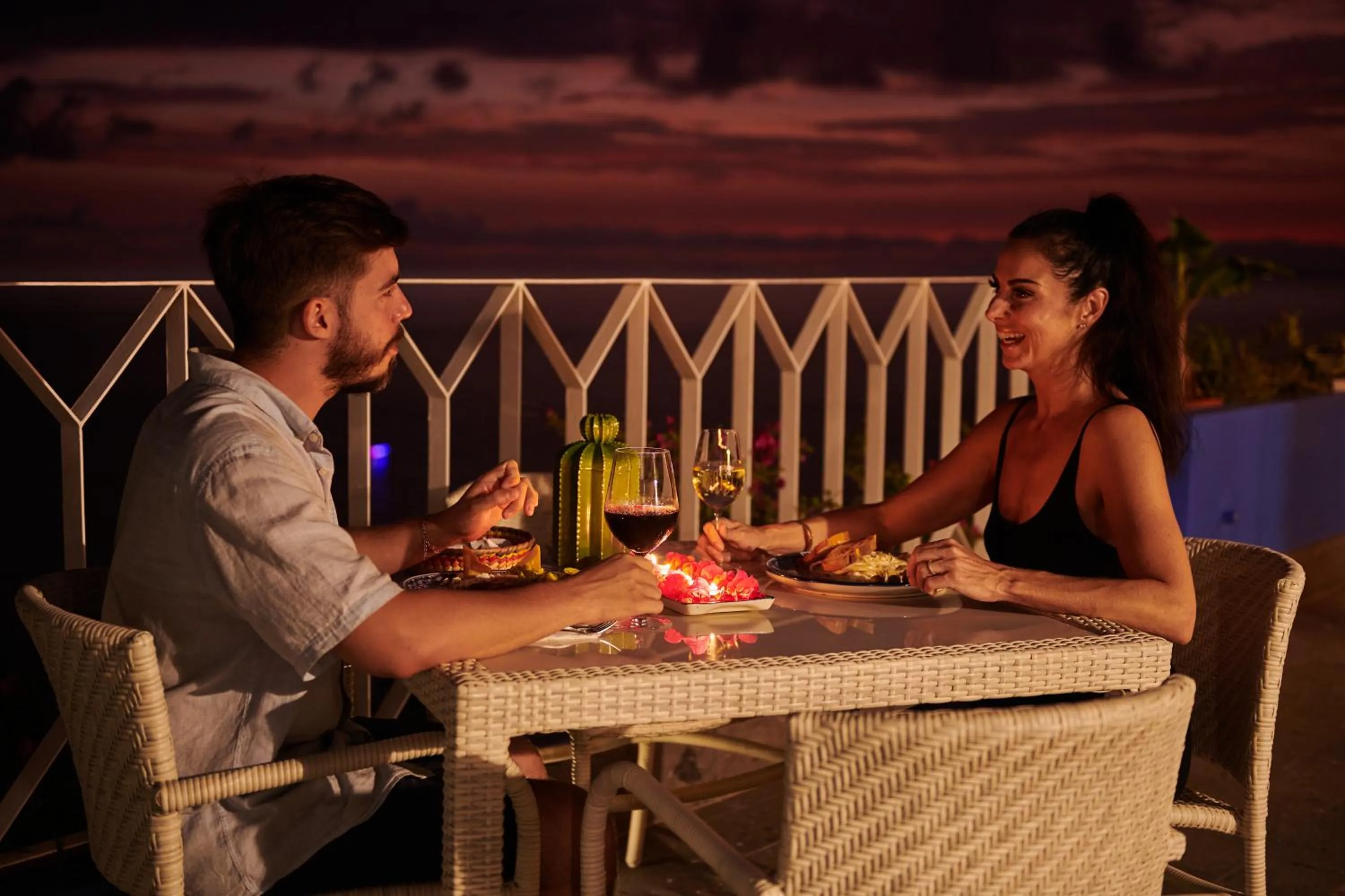 Dinner in Hotel Boutique Luxury Patio Azul