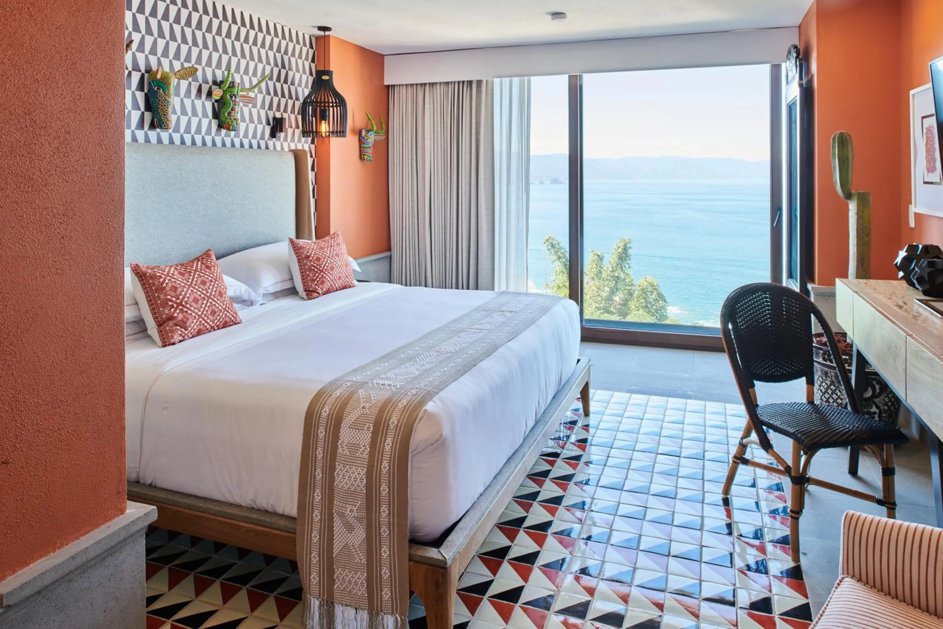 Bedroom, Bed in Hotel Boutique Luxury Patio Azul