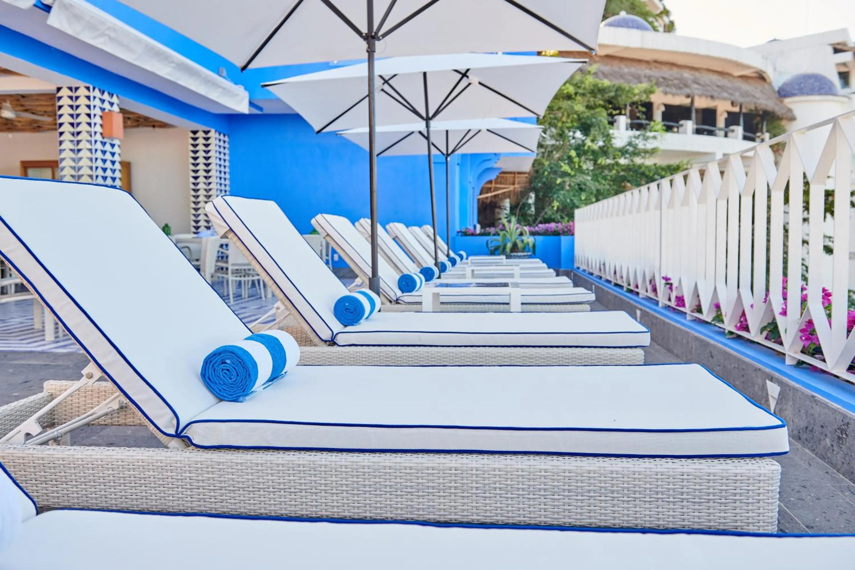 Balcony/Terrace in Hotel Boutique Luxury Patio Azul