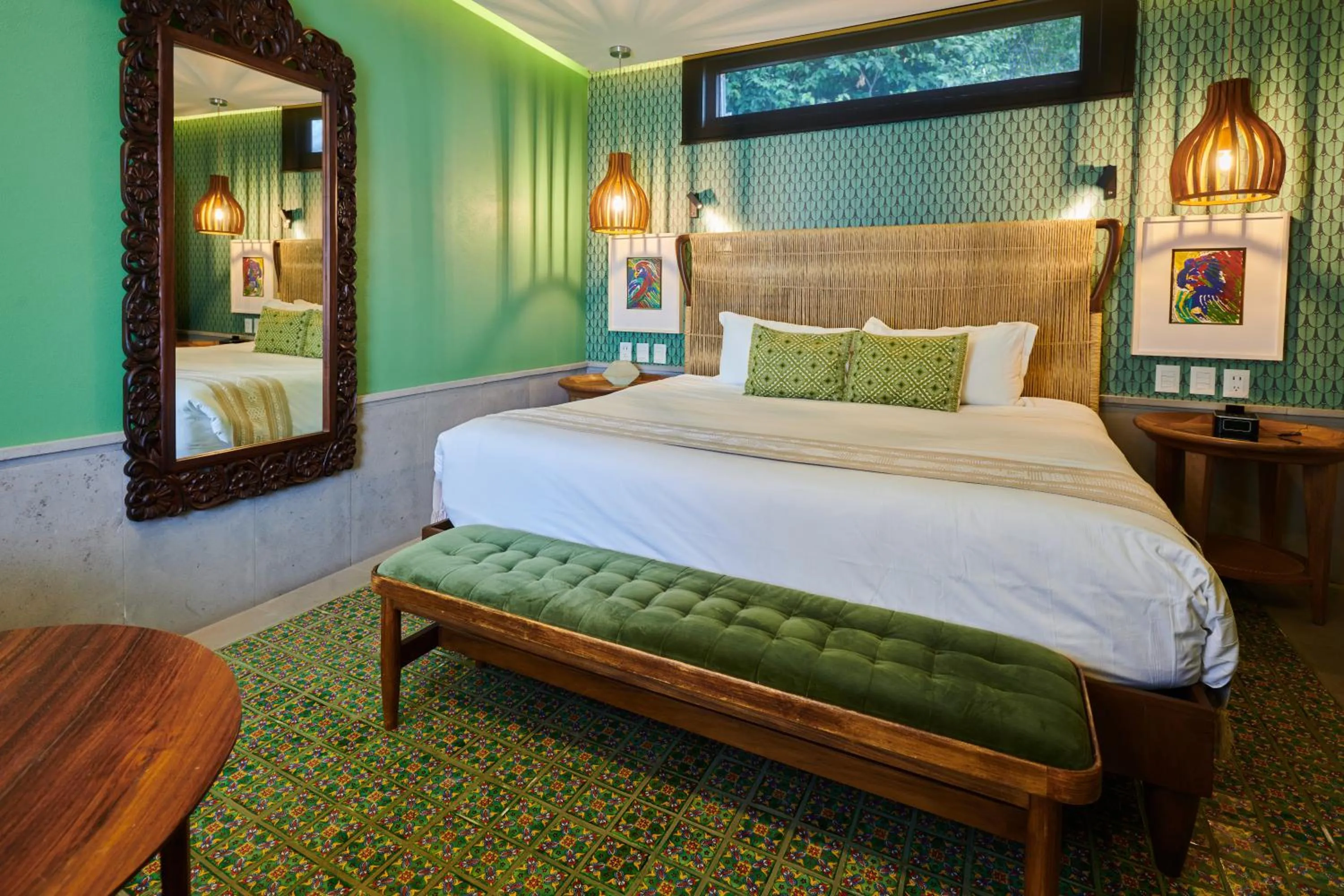 Bedroom, Bed in Hotel Boutique Luxury Patio Azul