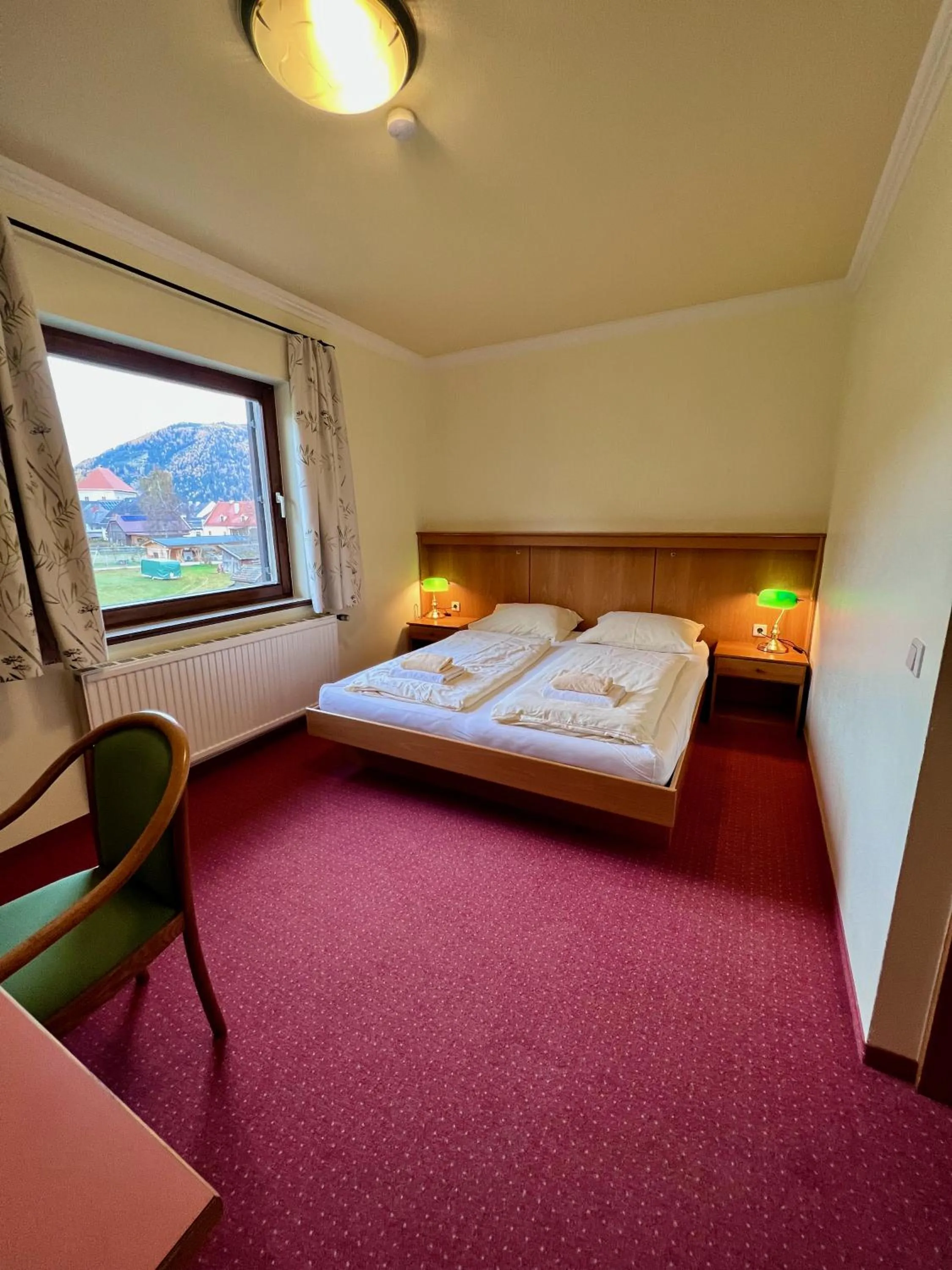 Bedroom, Bed in Pension Lambrecht