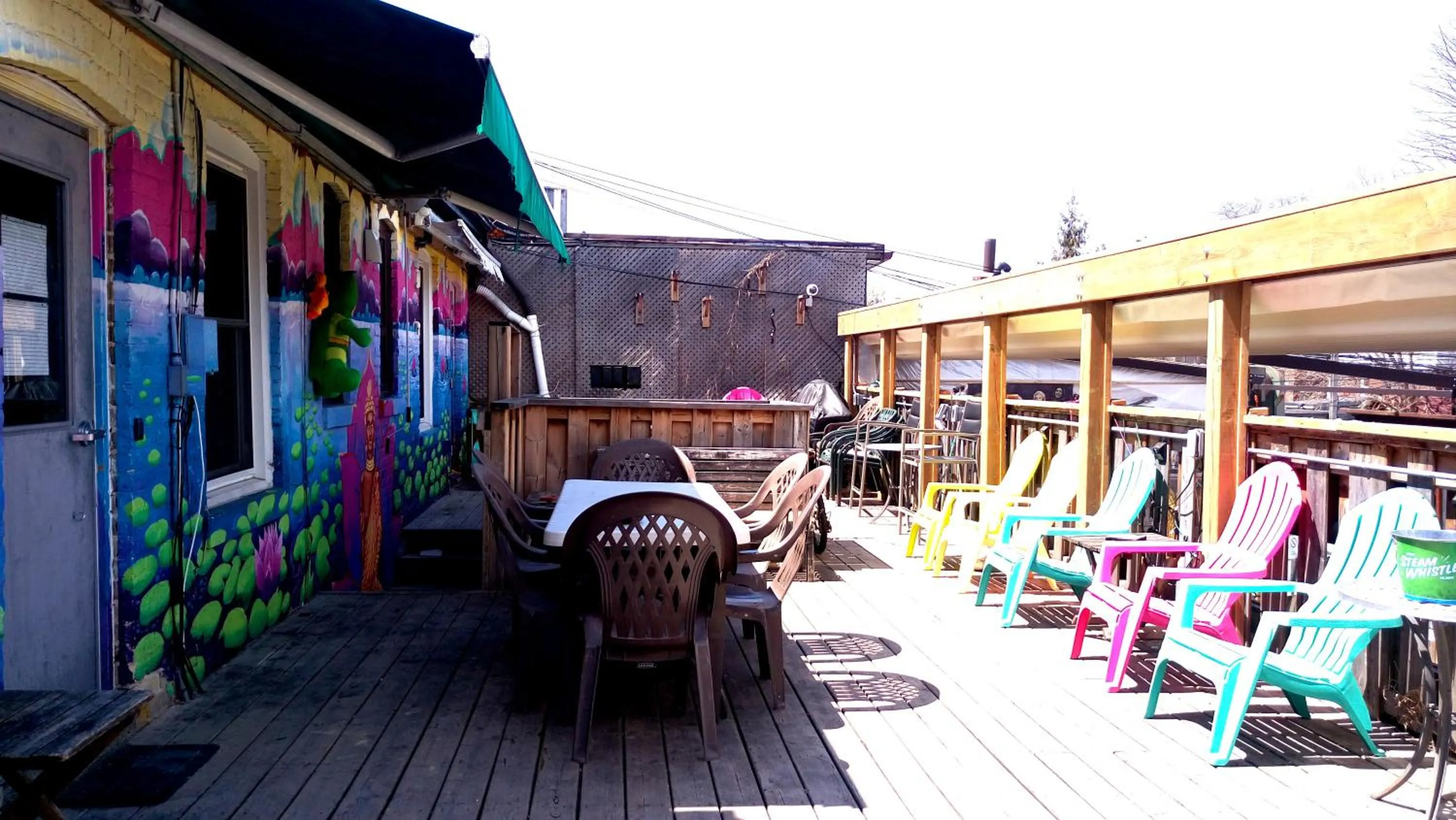 Balcony/Terrace in The Only Backpacker's Inn
