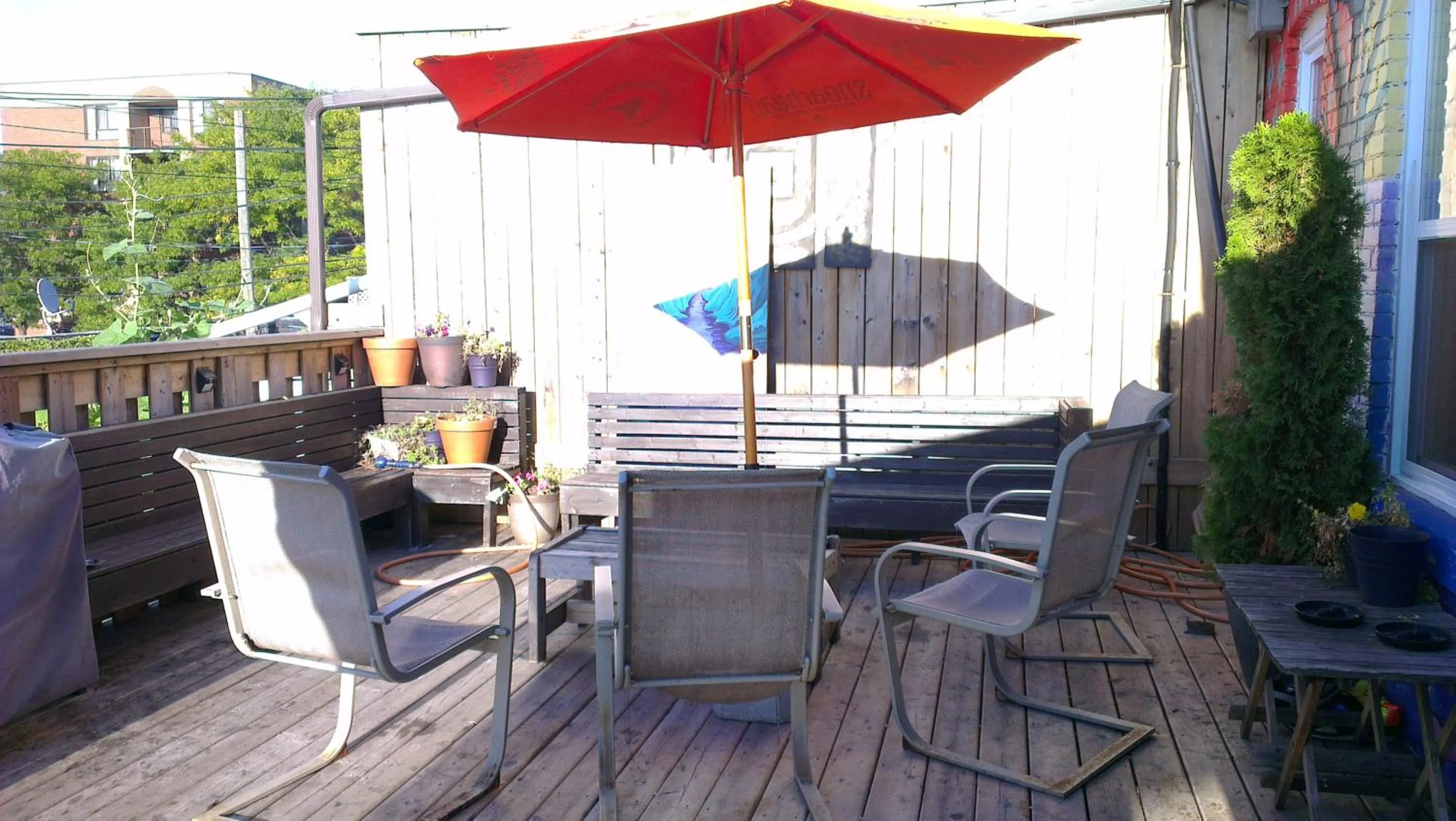 Balcony/Terrace in The Only Backpacker's Inn