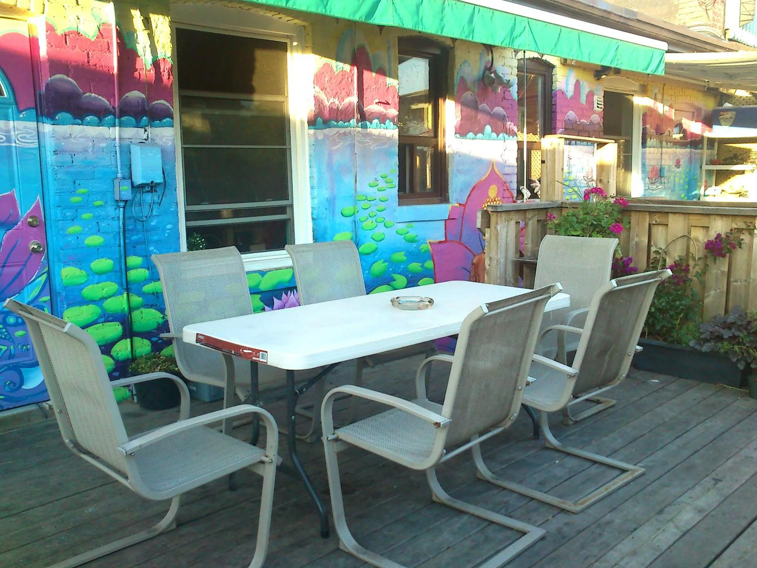 Balcony/Terrace in The Only Backpacker's Inn