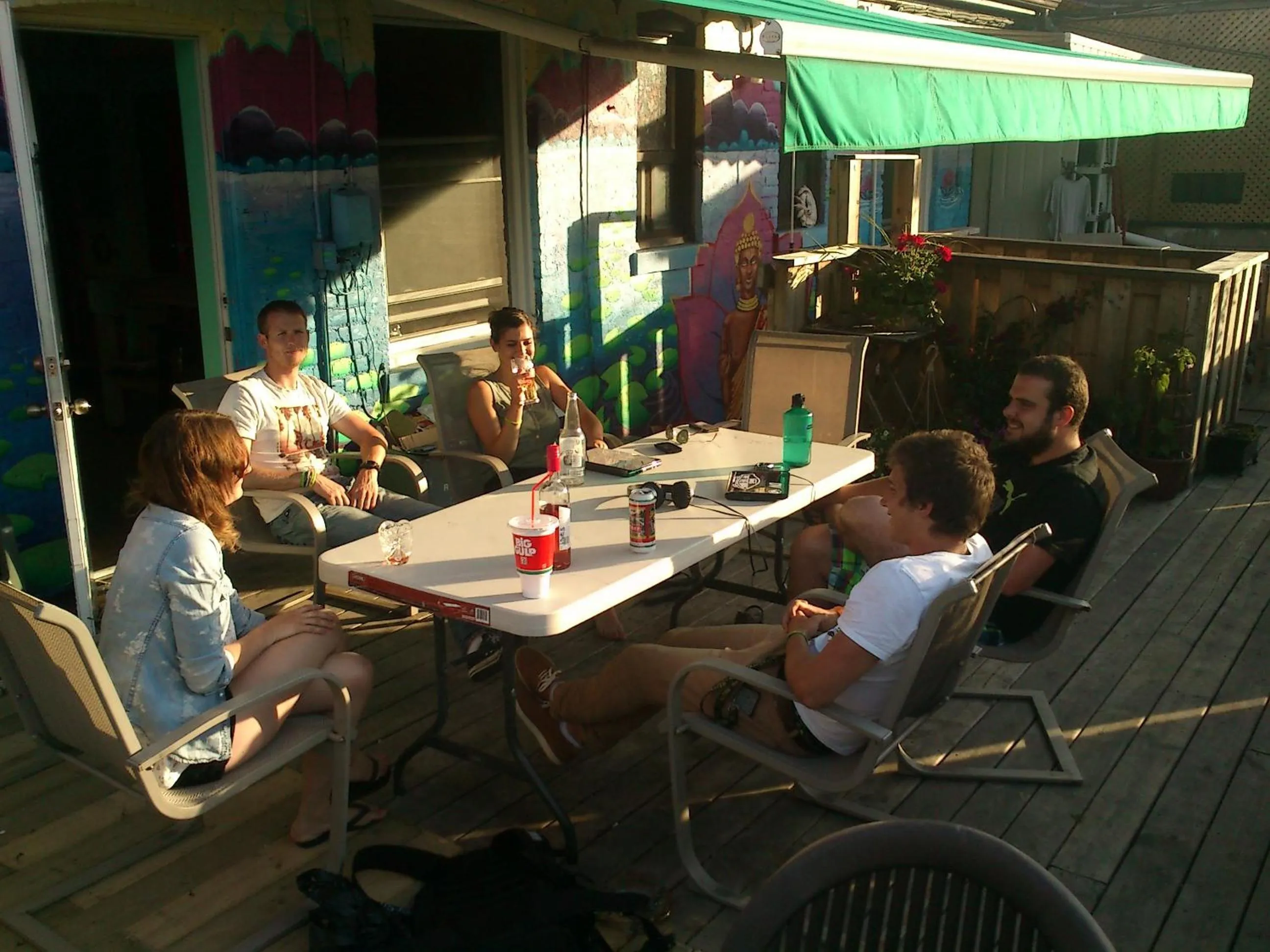 People in The Only Backpacker's Inn