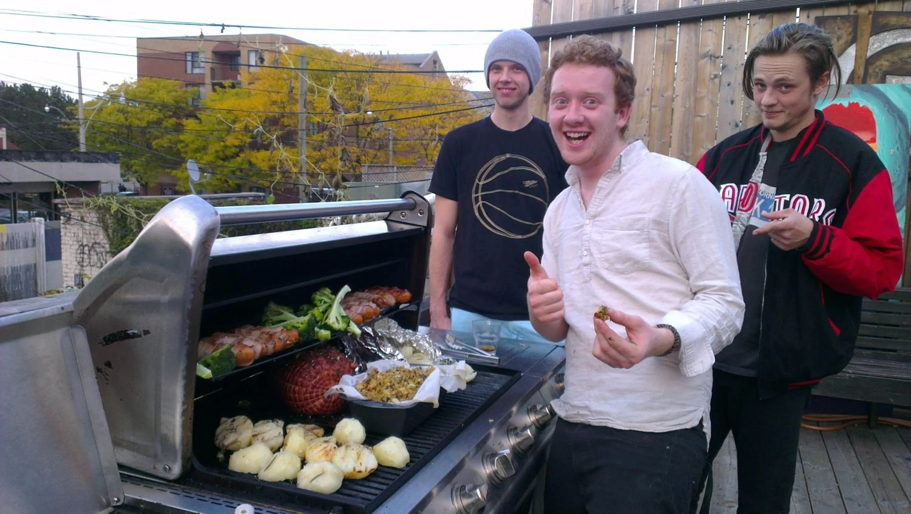 BBQ facilities in The Only Backpacker's Inn