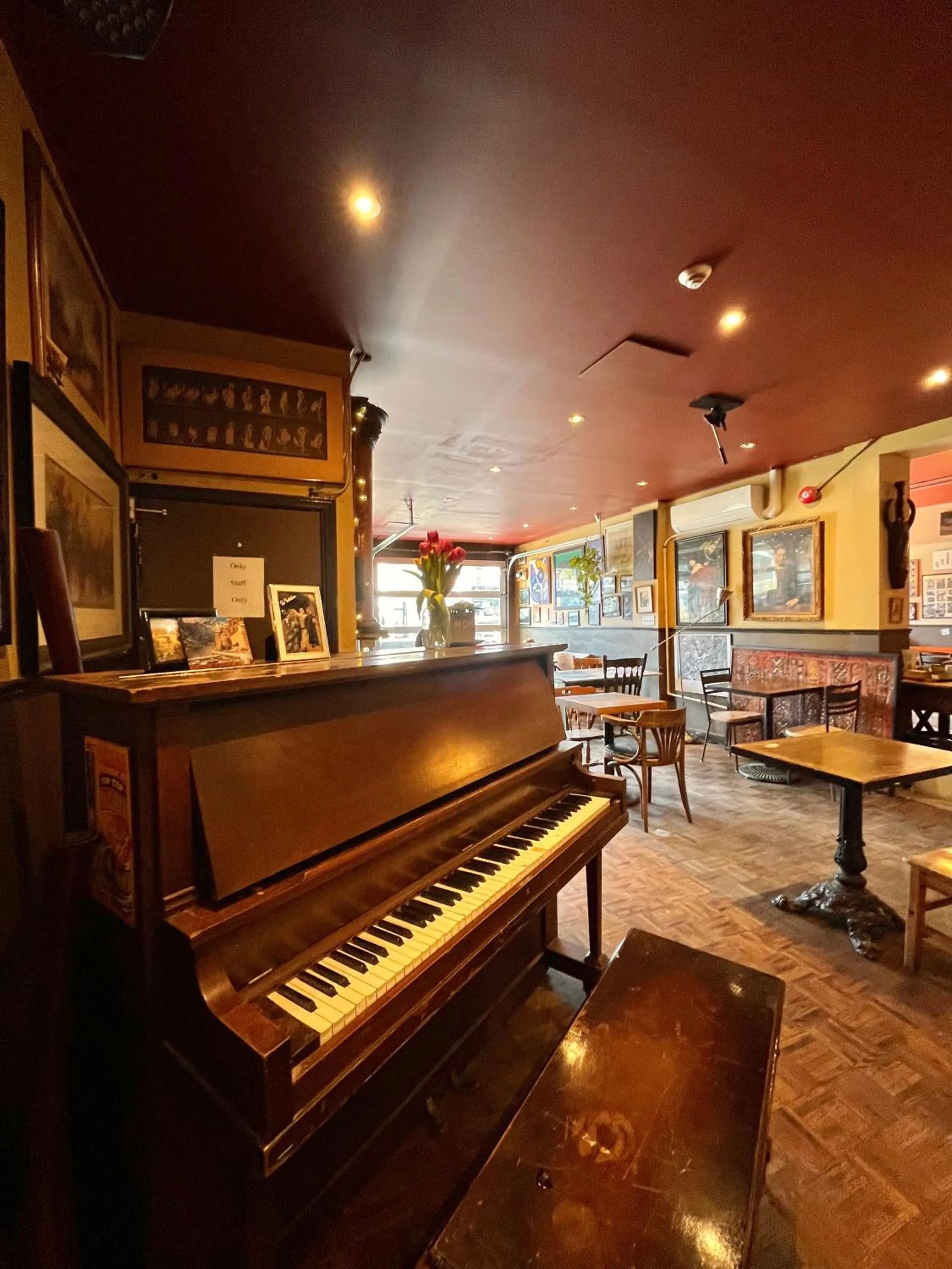 Seating area in The Only Backpacker's Inn