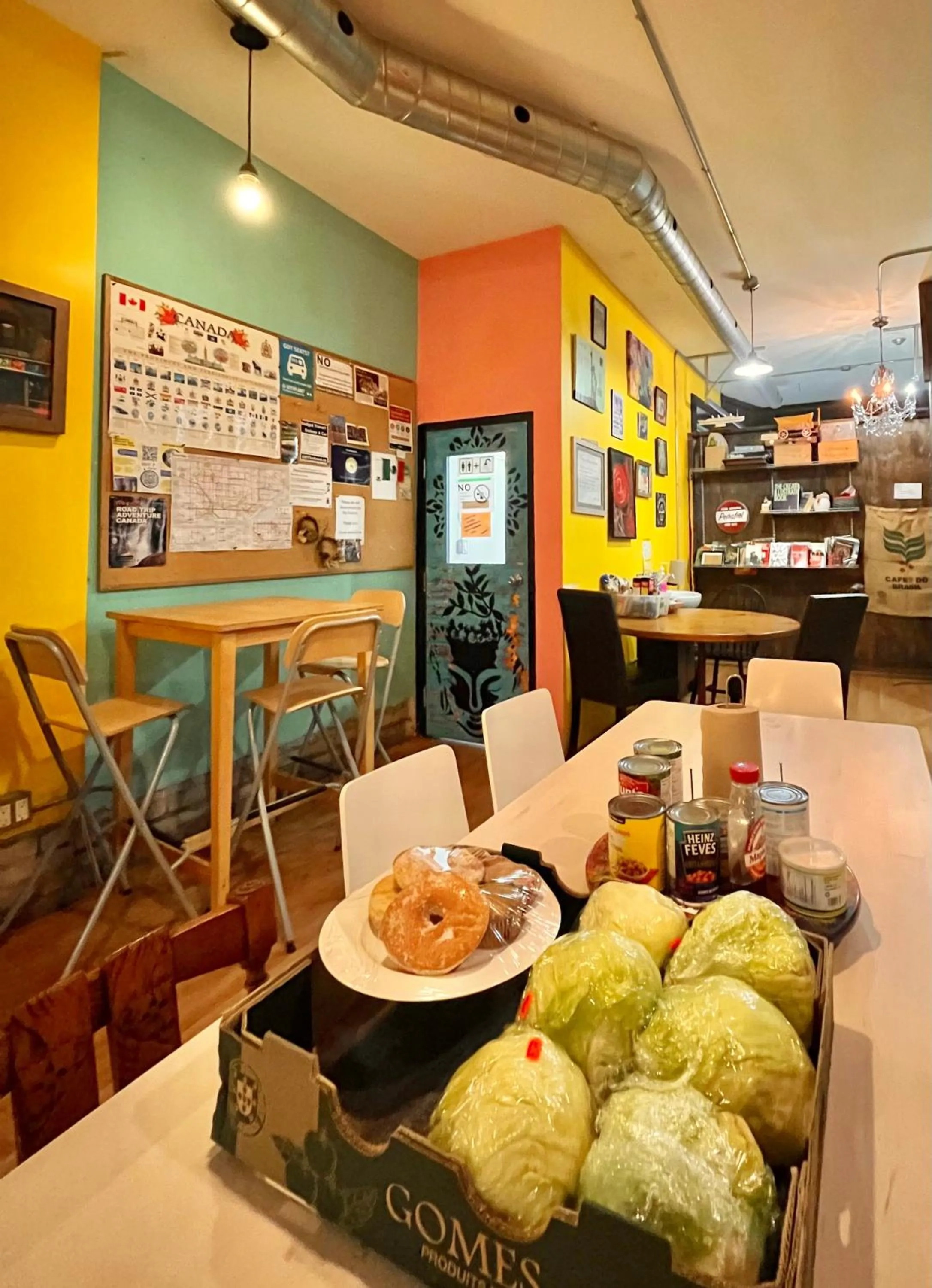 Communal kitchen in The Only Backpacker's Inn