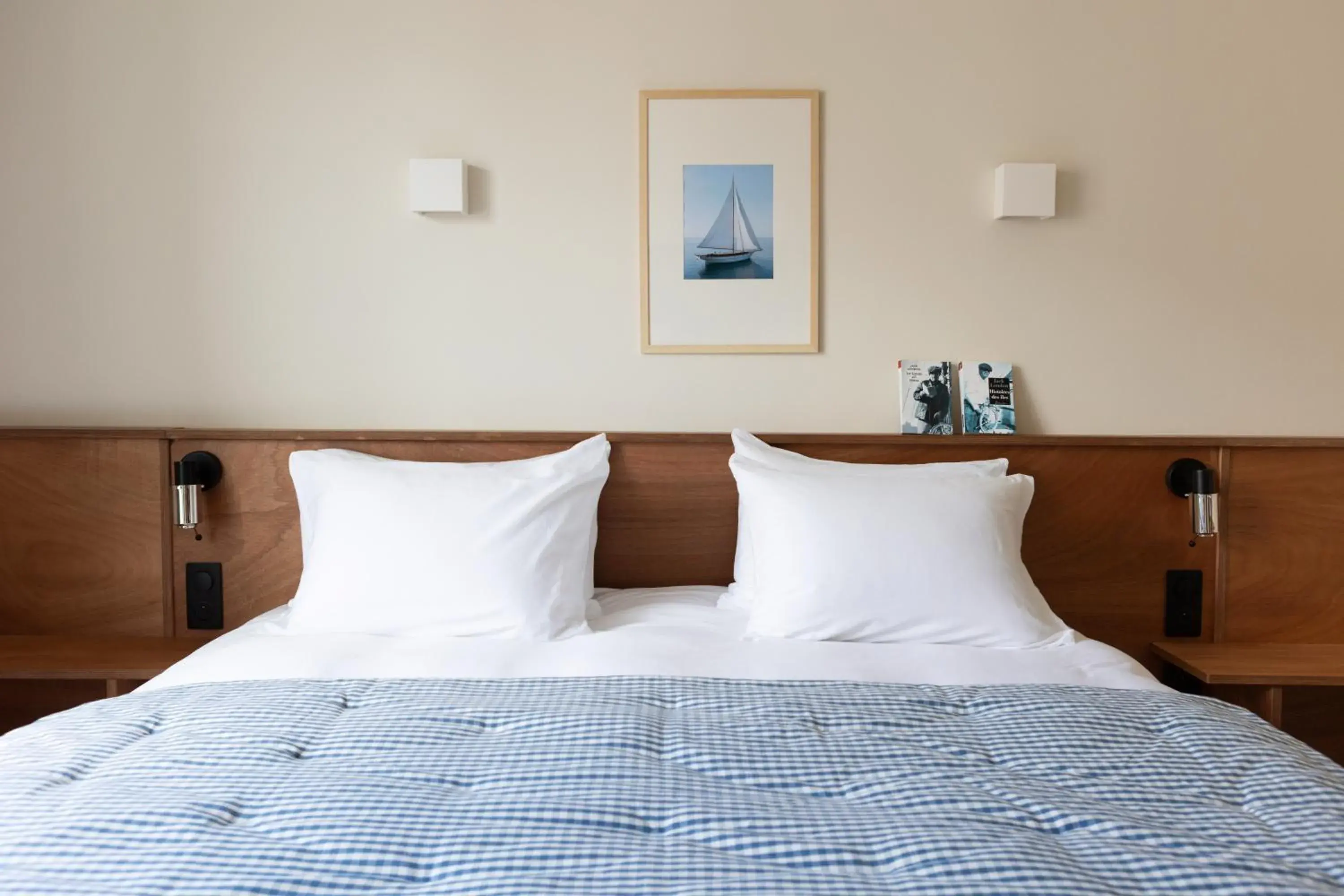 Bed in ALFRED HOTELS Port-Vieux Bed in ALFRED HOTELS Port-Vieux