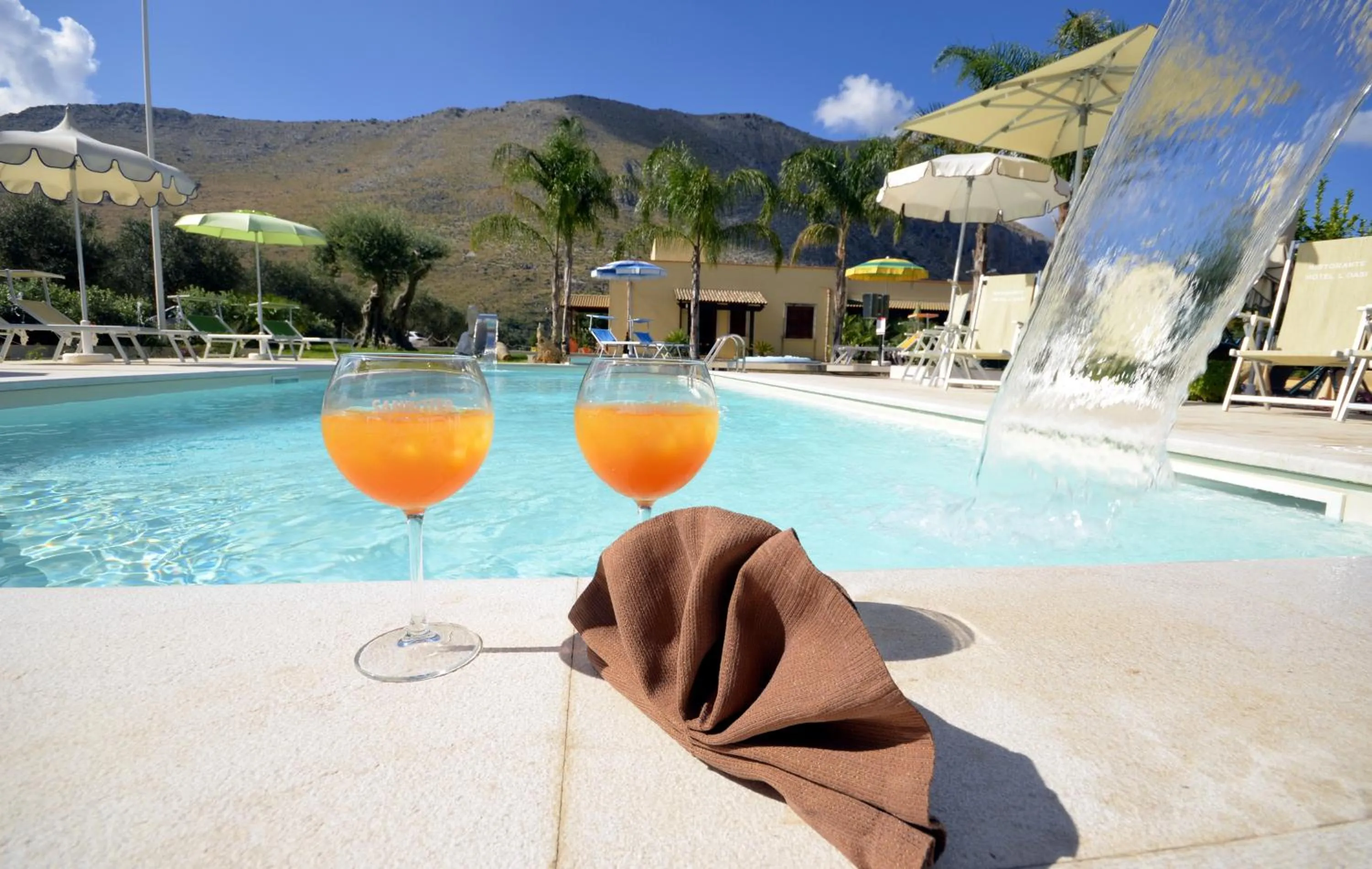 Decorative detail in Hotel Oasi da Paolo