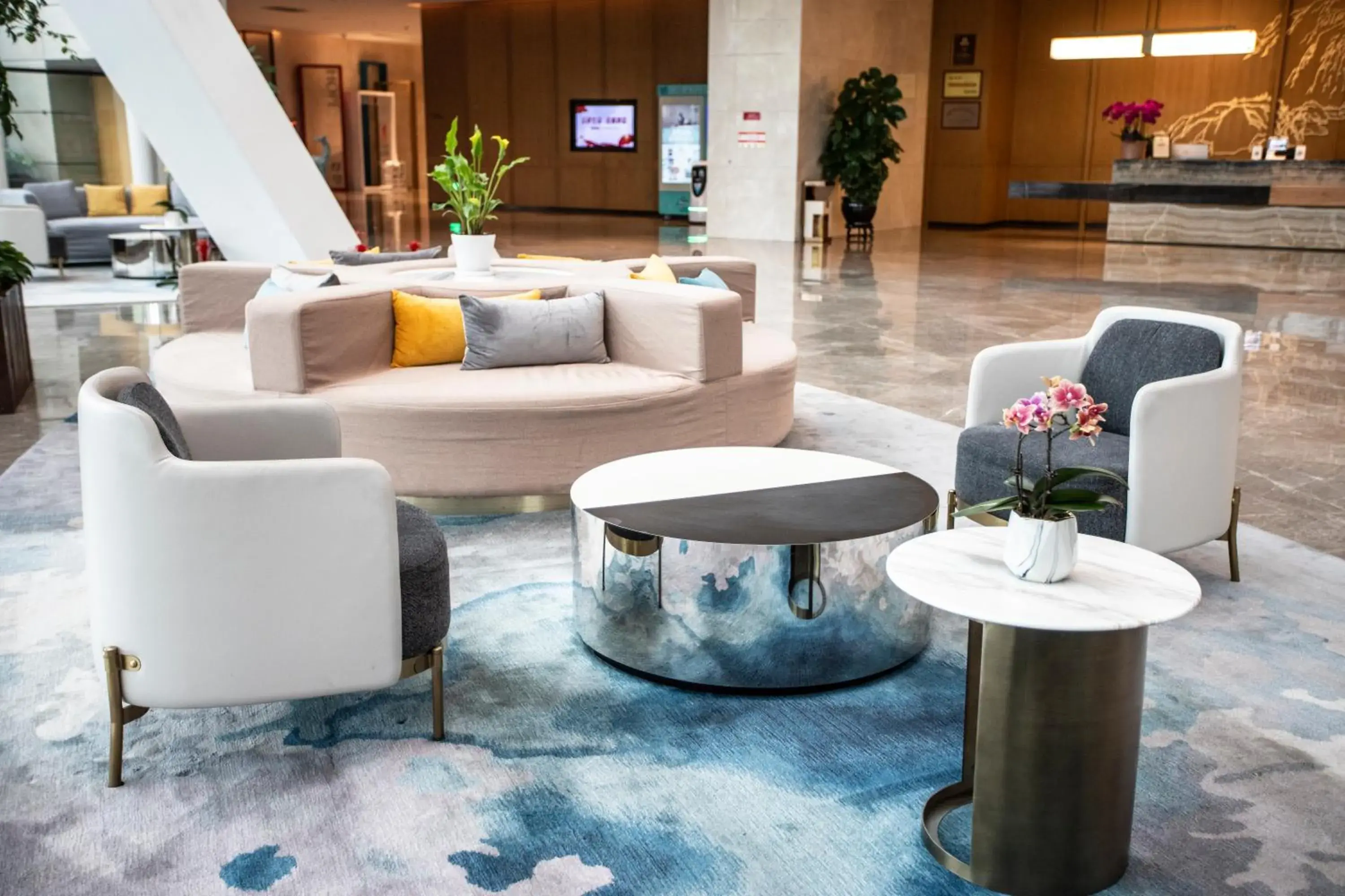 Lobby or reception in Yuyao Bright hotel Lobby or reception in Yuyao Bright hotel