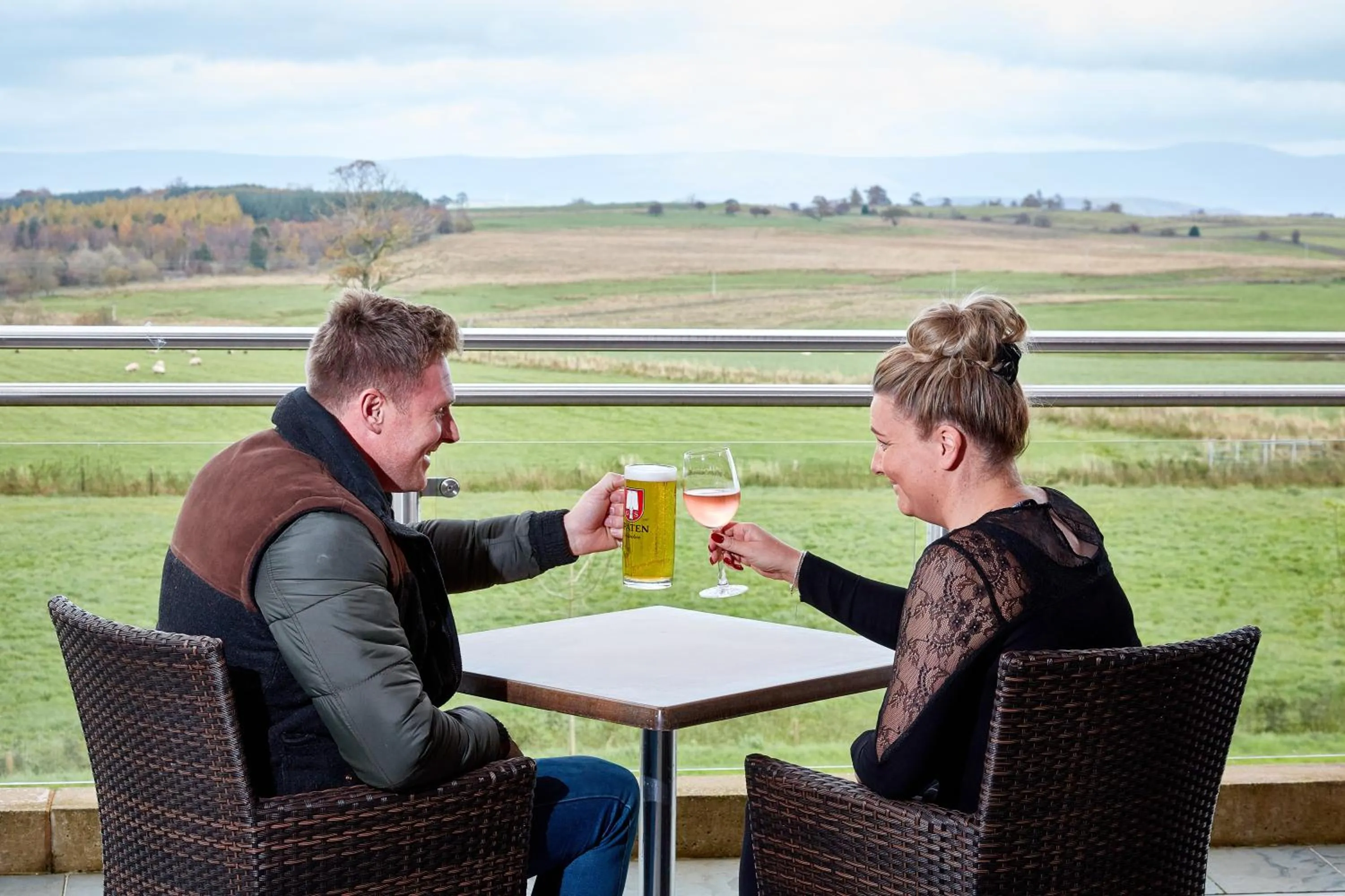 Drinks in The Ullswater Suites at Whitbarrow
