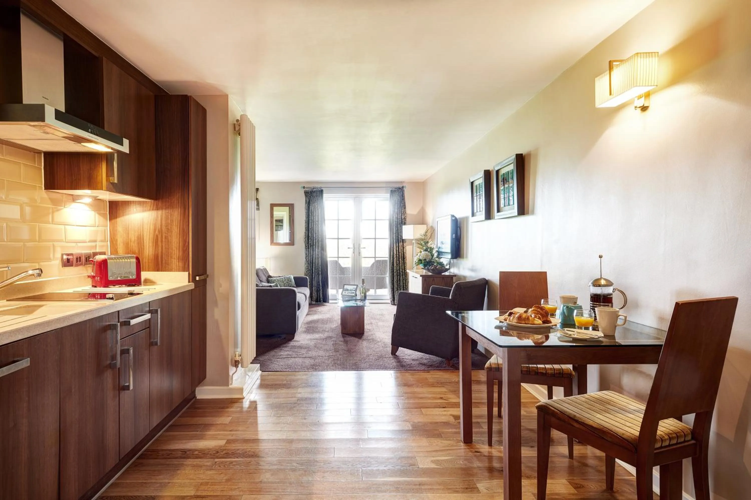 Kitchen or kitchenette in The Ullswater Suites at Whitbarrow