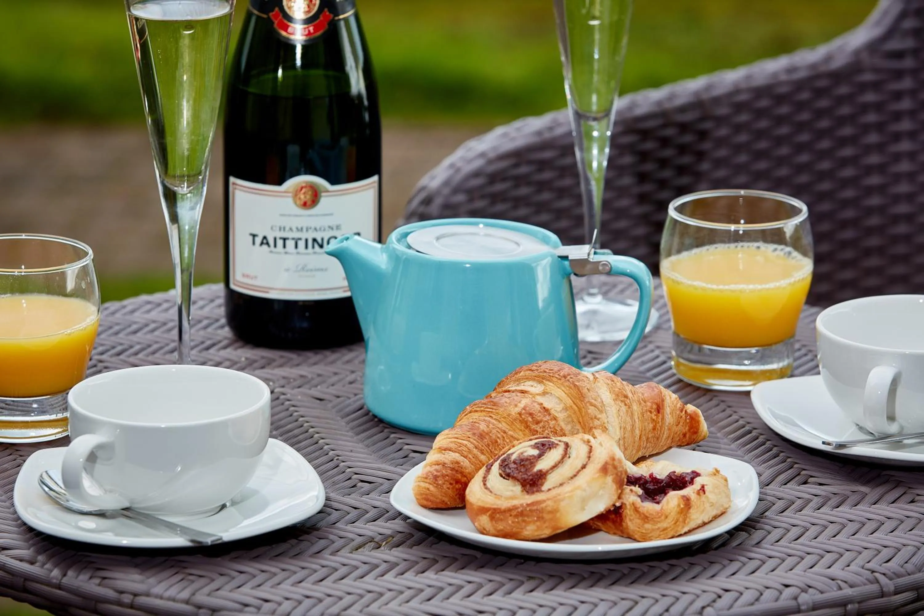 Patio in The Ullswater Suites at Whitbarrow