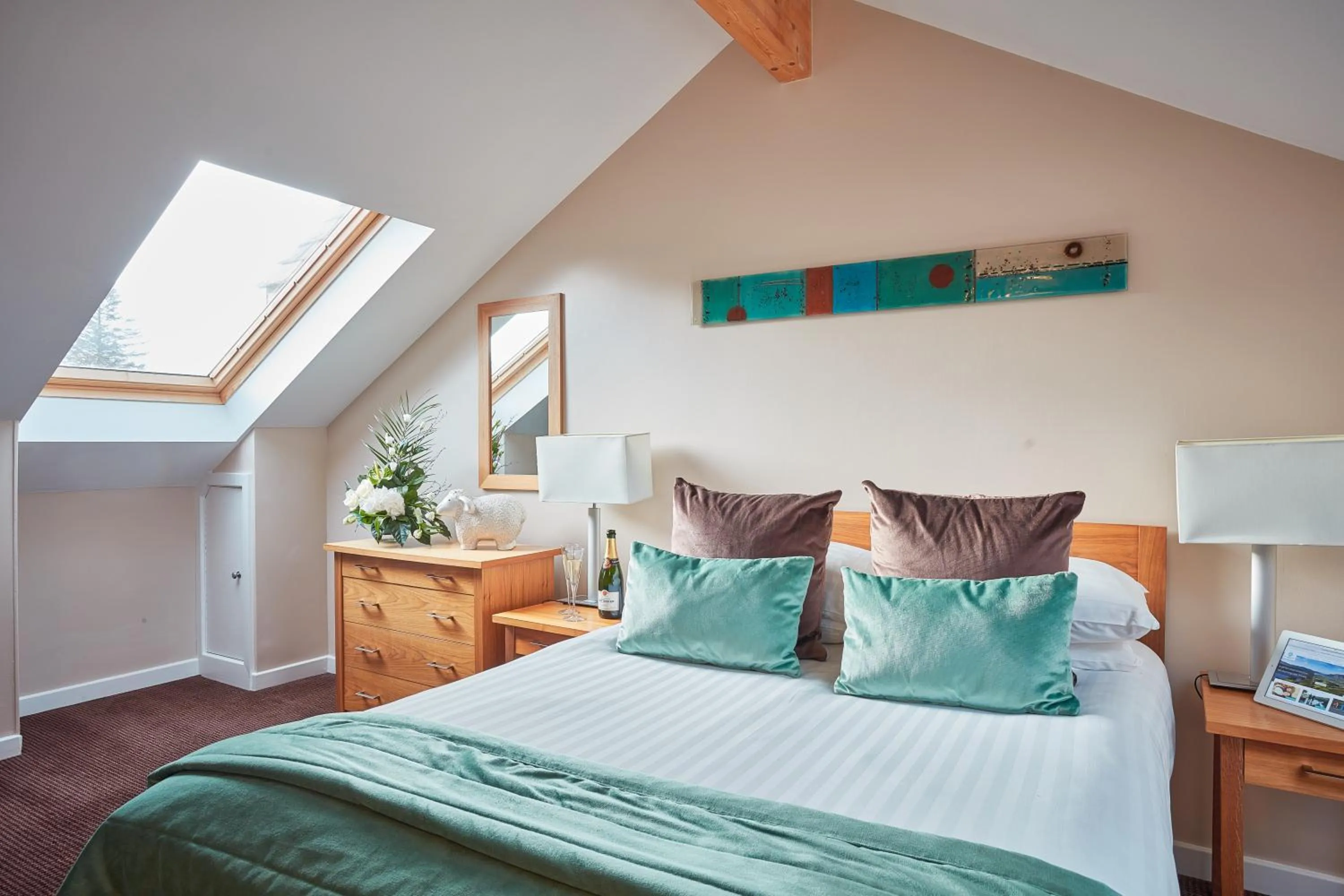 Bedroom, Bed in The Ullswater Suites at Whitbarrow