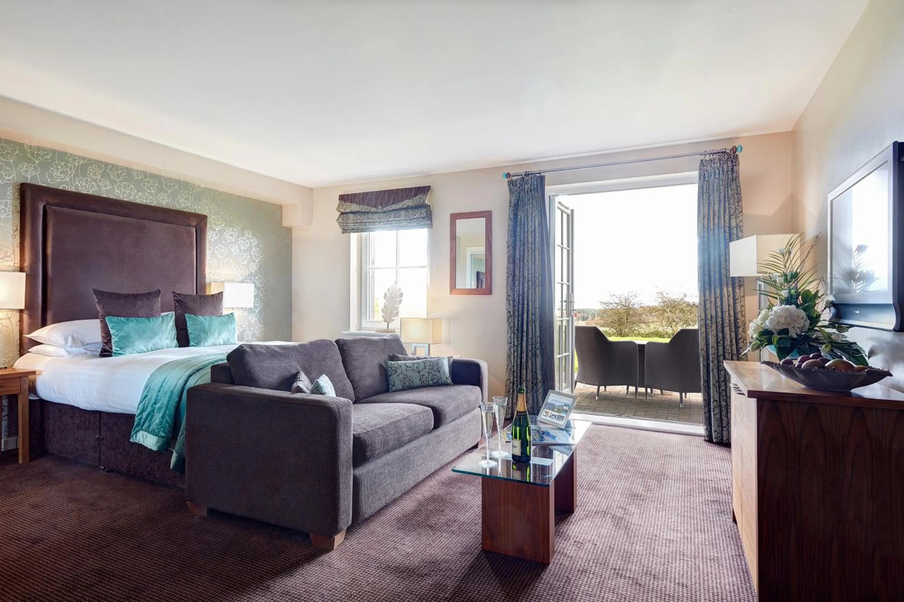 Bedroom, Bed in The Ullswater Suites at Whitbarrow