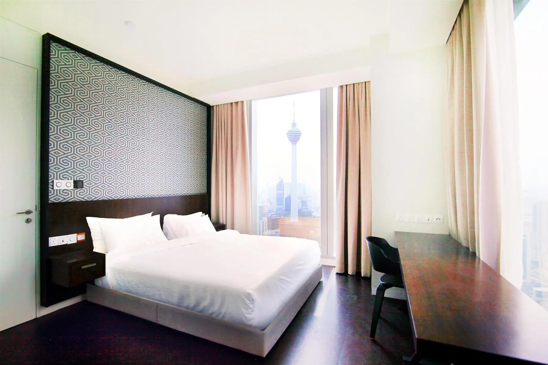 Bedroom, Bed in Tropicana The Residences KLCC by Vale Pine