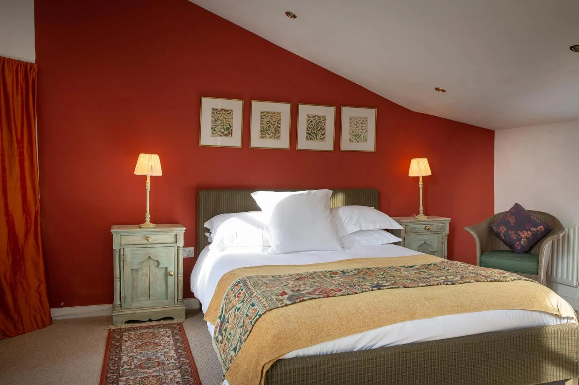 Bedroom, Bed in Augill Castle