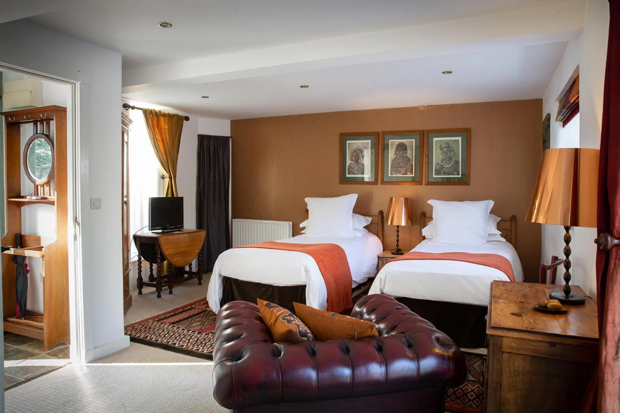 Bedroom, Bed in Augill Castle