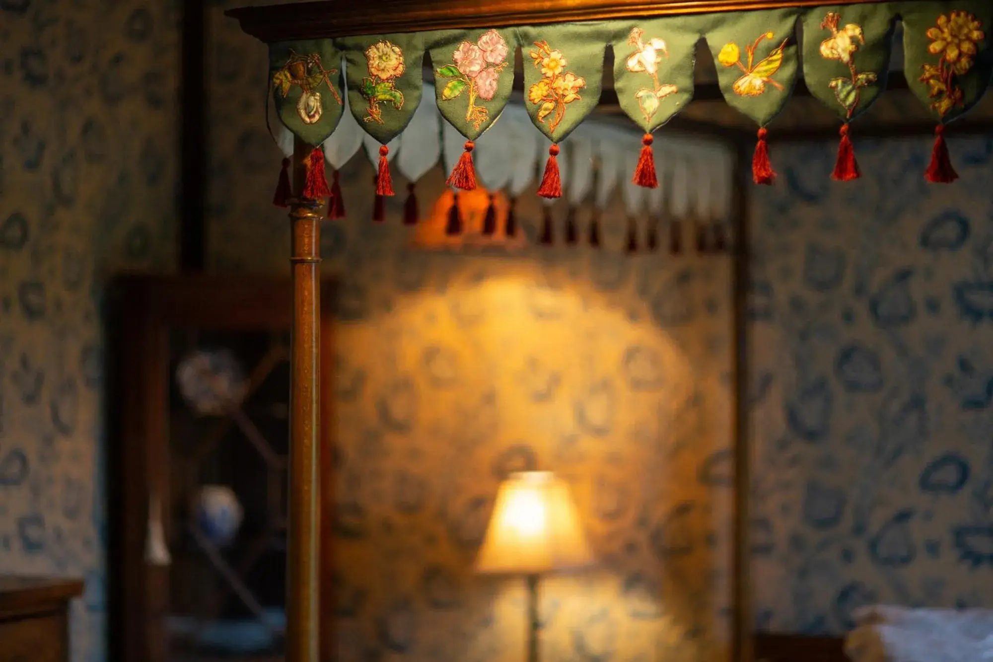 Bedroom, Bed in Augill Castle Bedroom, Bed in Augill Castle
