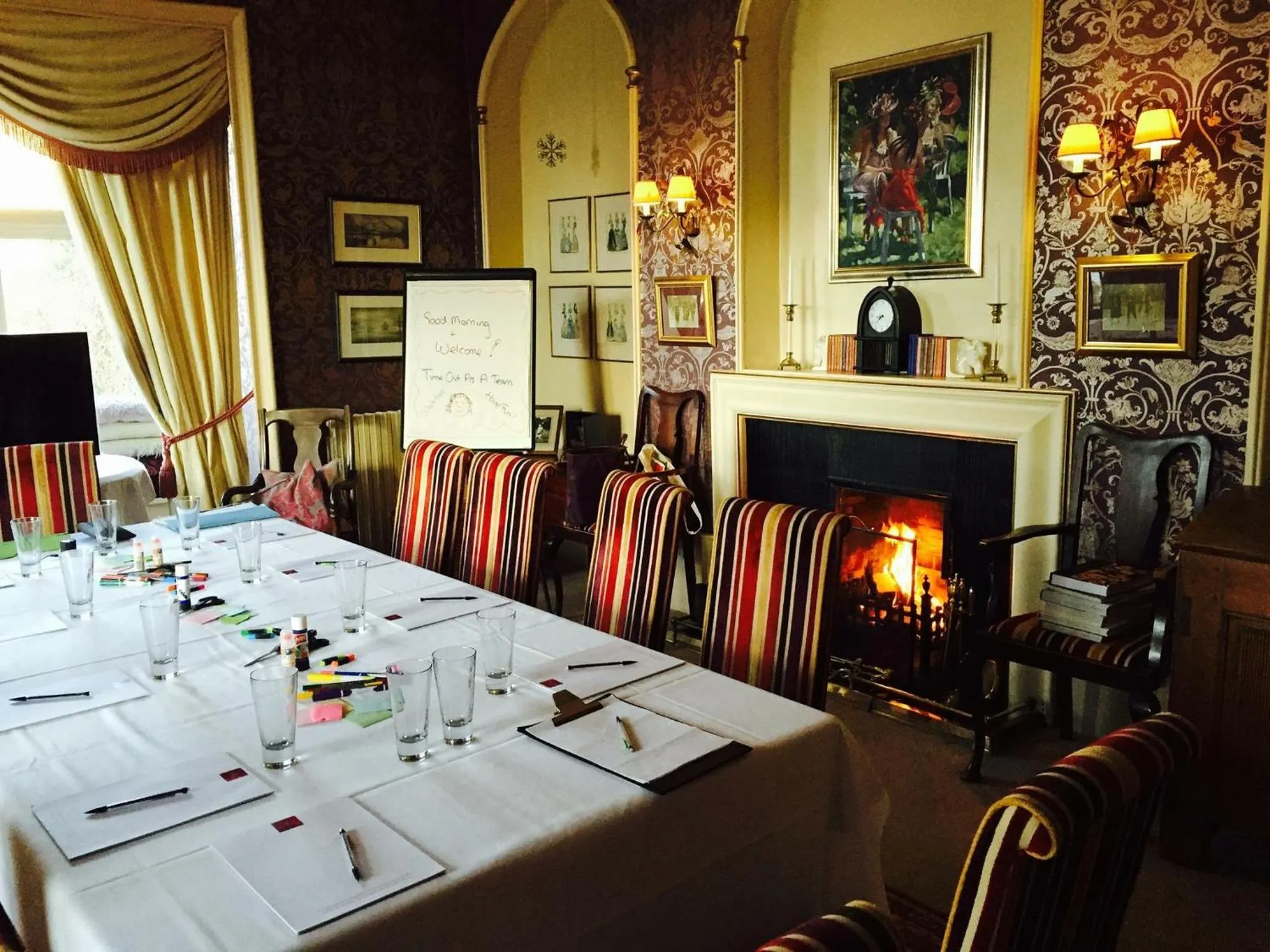 Meeting/conference room in Augill Castle