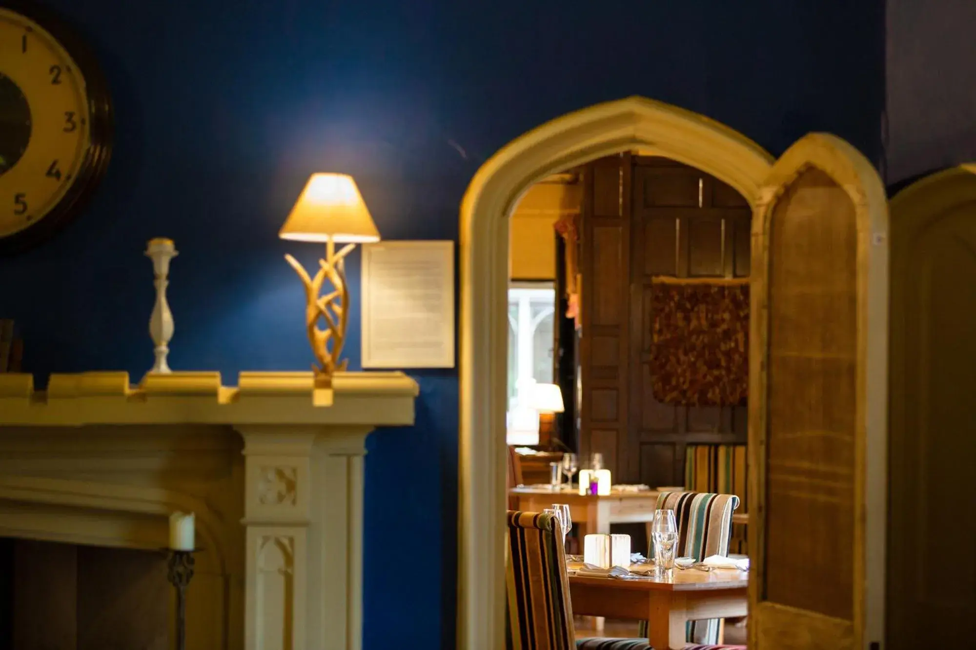 Lobby or reception in Augill Castle Lobby or reception in Augill Castle