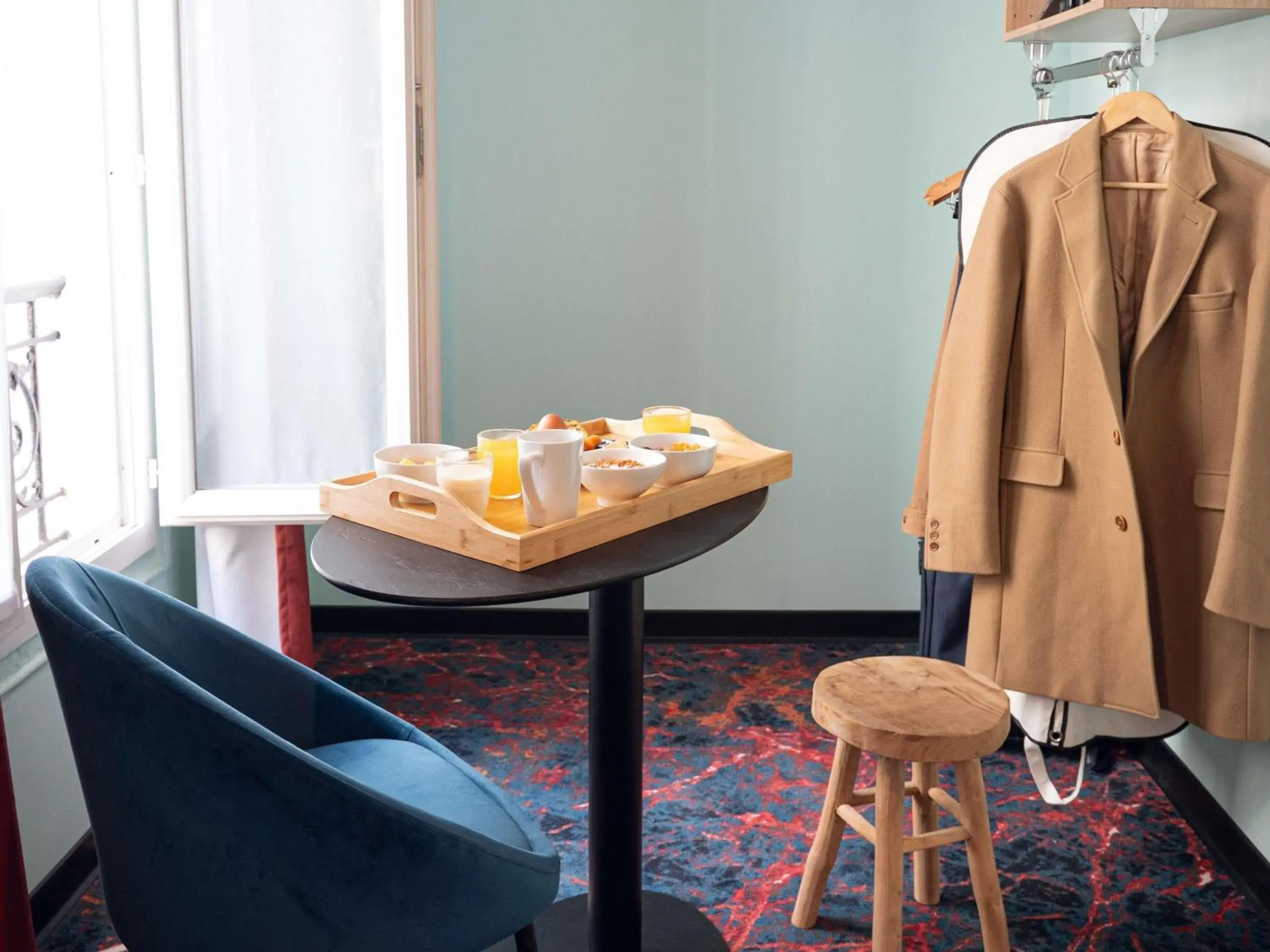 Bedroom in Ibis Styles Paris Batignolles Bedroom in Ibis Styles Paris Batignolles