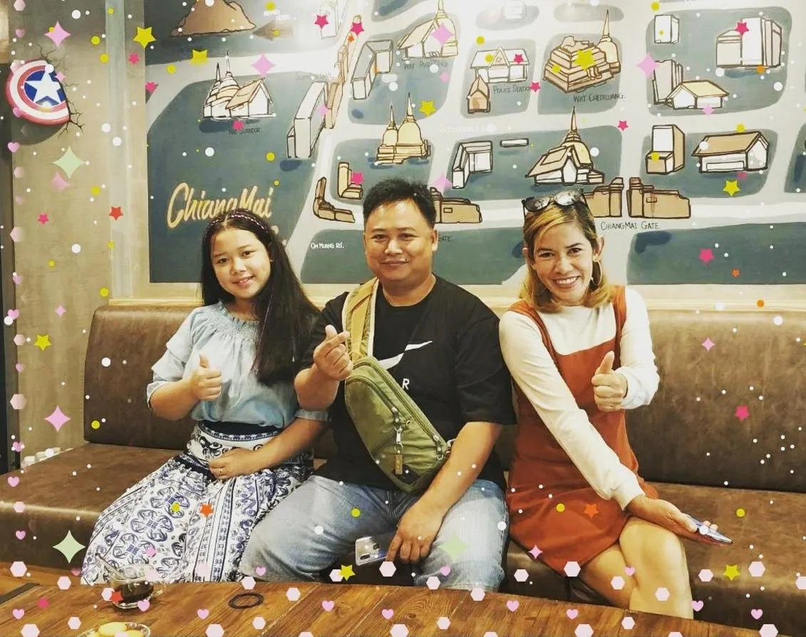 Family in Pinghostel