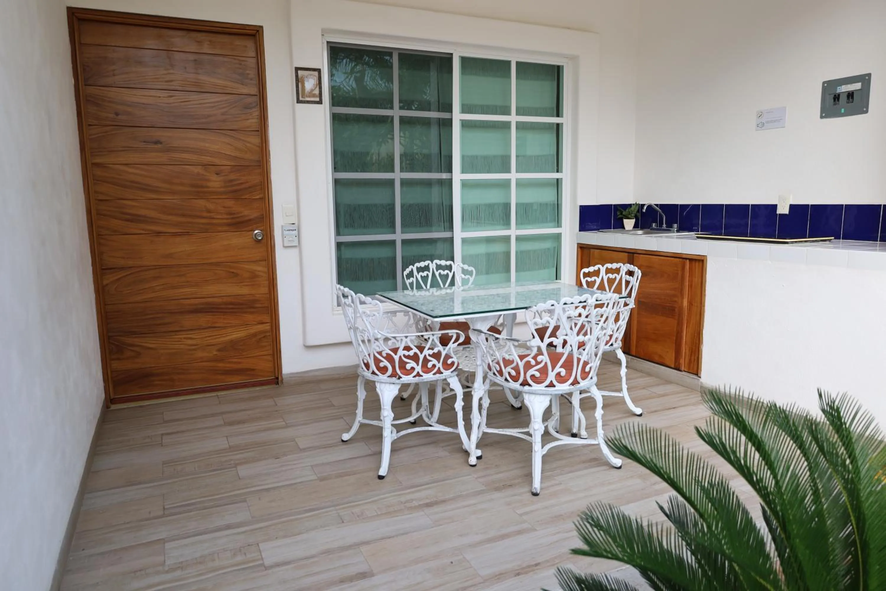 Dining area in Solez Zihuatanejo