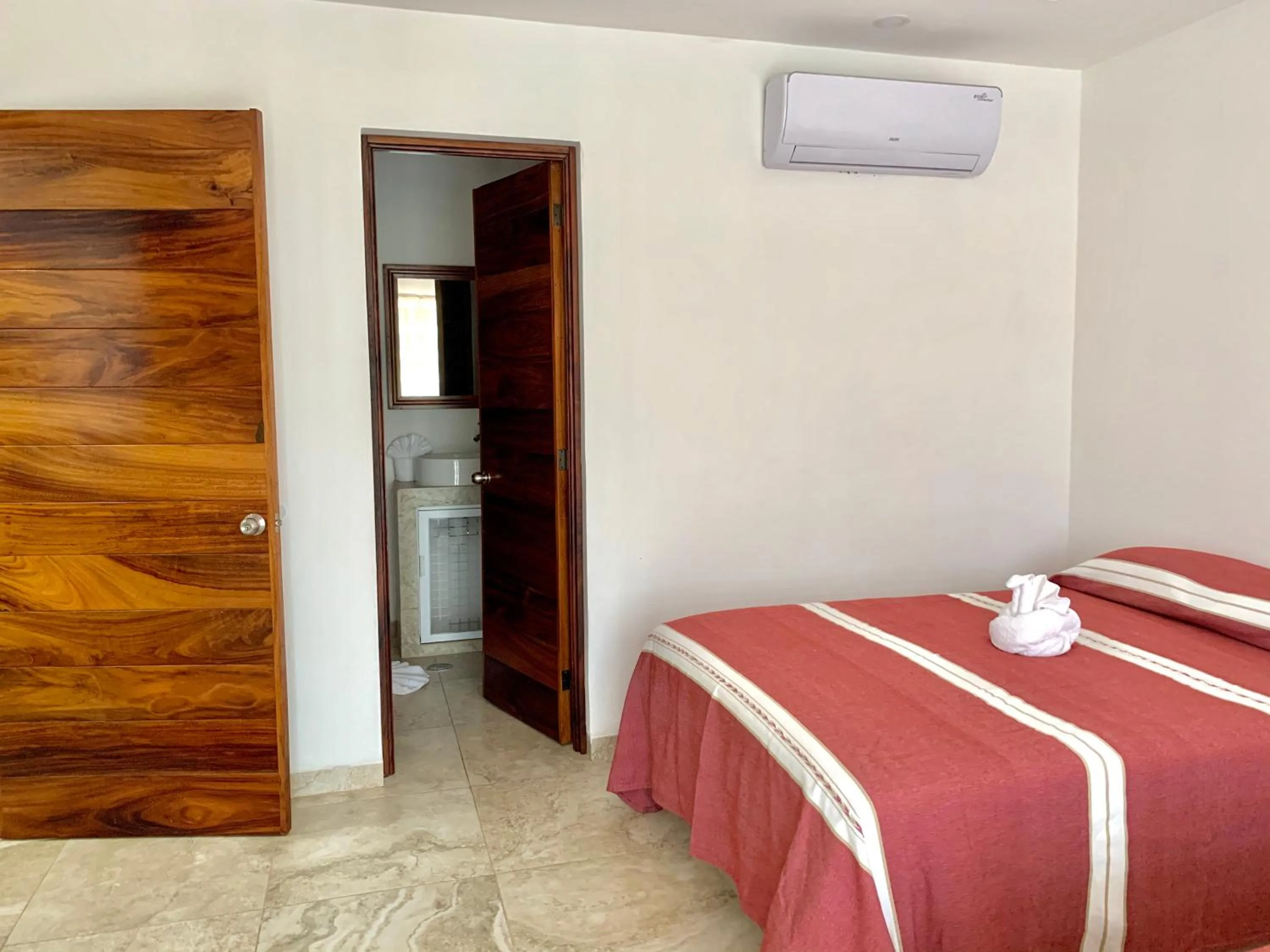 Bed in Solez Zihuatanejo