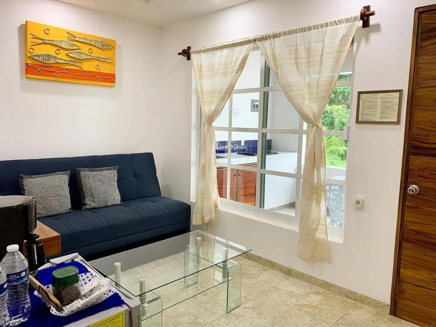 Living room in Solez Zihuatanejo